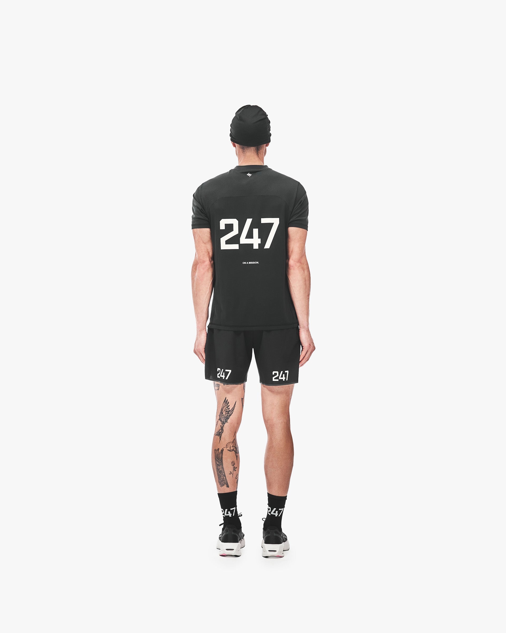 247 Numbers T-Shirt - Jet Black - Image 8