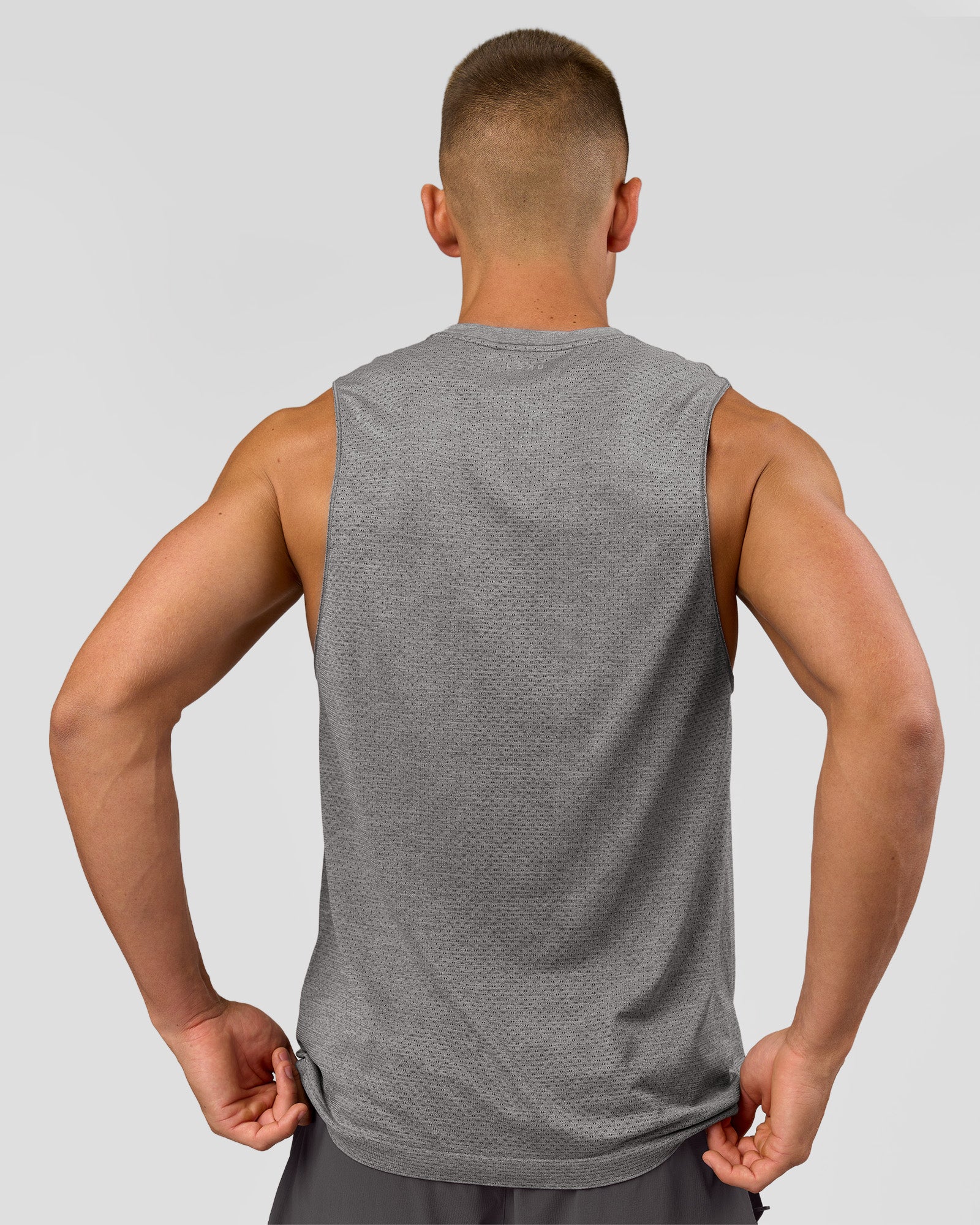 LSKD AEROFLX+ SEAMLESS MUSCLE TANK - DARK STORM-ALLOY - image 9