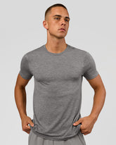 LSKD AEROFLX+ SEAMLESS SET IN SS TEE-JACQUARD - DARK STORM-ALLOY - image 1