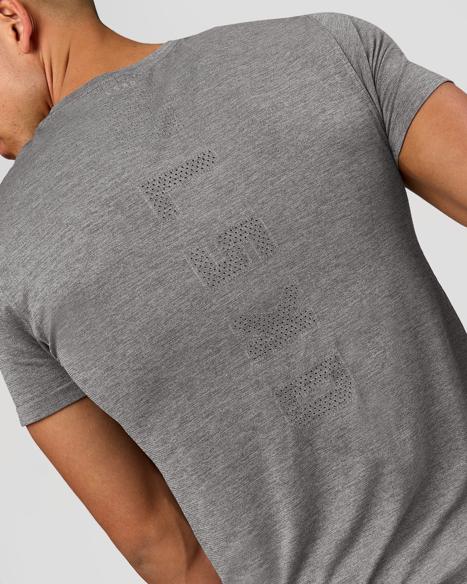 LSKD AEROFLX+ SEAMLESS SET IN SS TEE-JACQUARD - DARK STORM-ALLOY - image 6