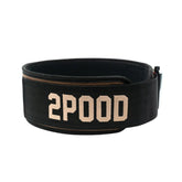 2POOD THE RANCH 4" WEIGHTLIFTING BELT BROWN