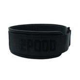 2POOD SNAKE EYES 4" WEIGHTLIFTING BELT BLACK