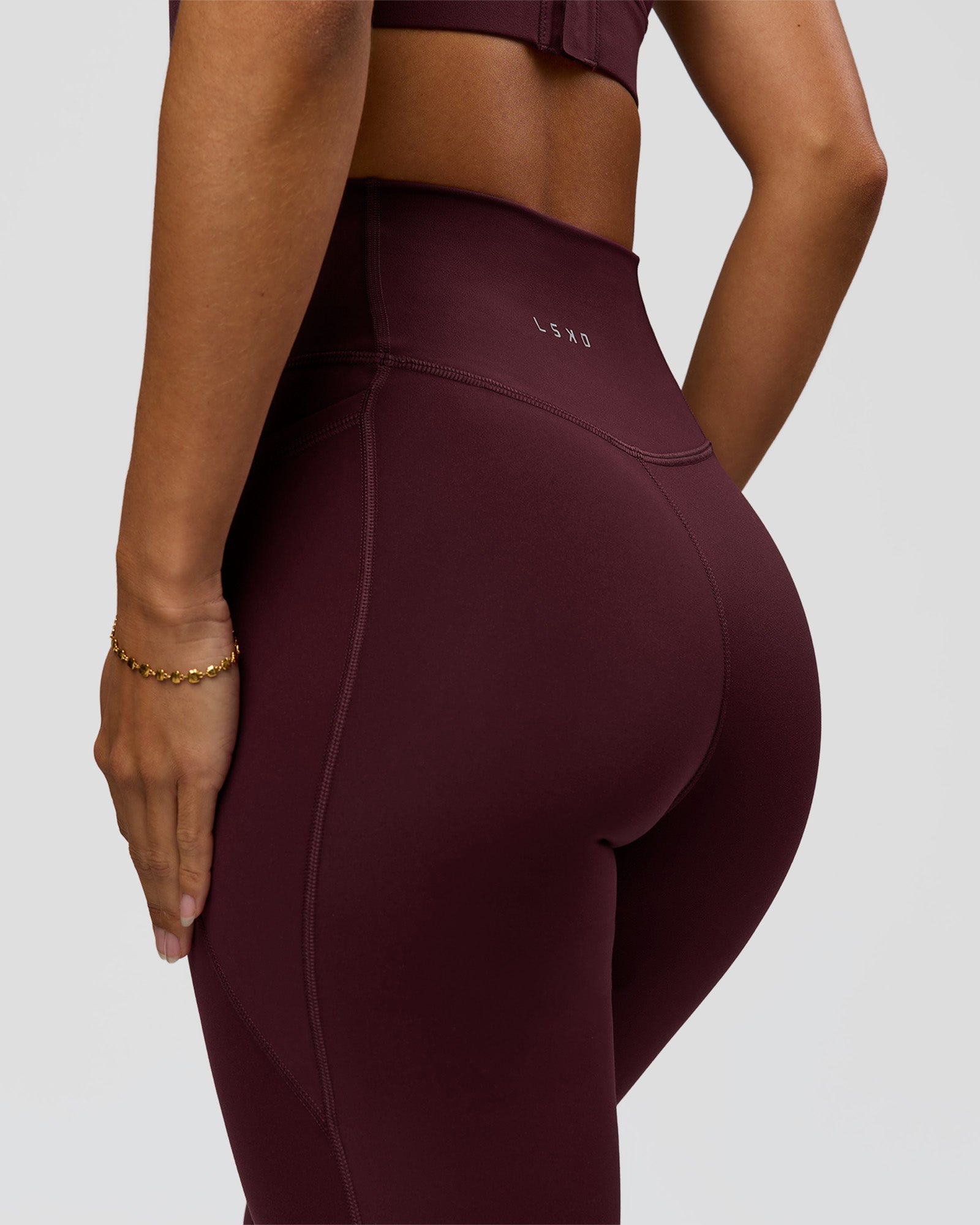LSKD FUSION ULTRA HIGH-RISE FULL LENGTH LEGGING POCKETS - CHERRY LACQUER - image 31