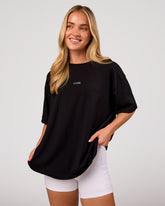 LSKD GO-TO FLXCOTTON OVERSIZED TEE - BLACK - image 1