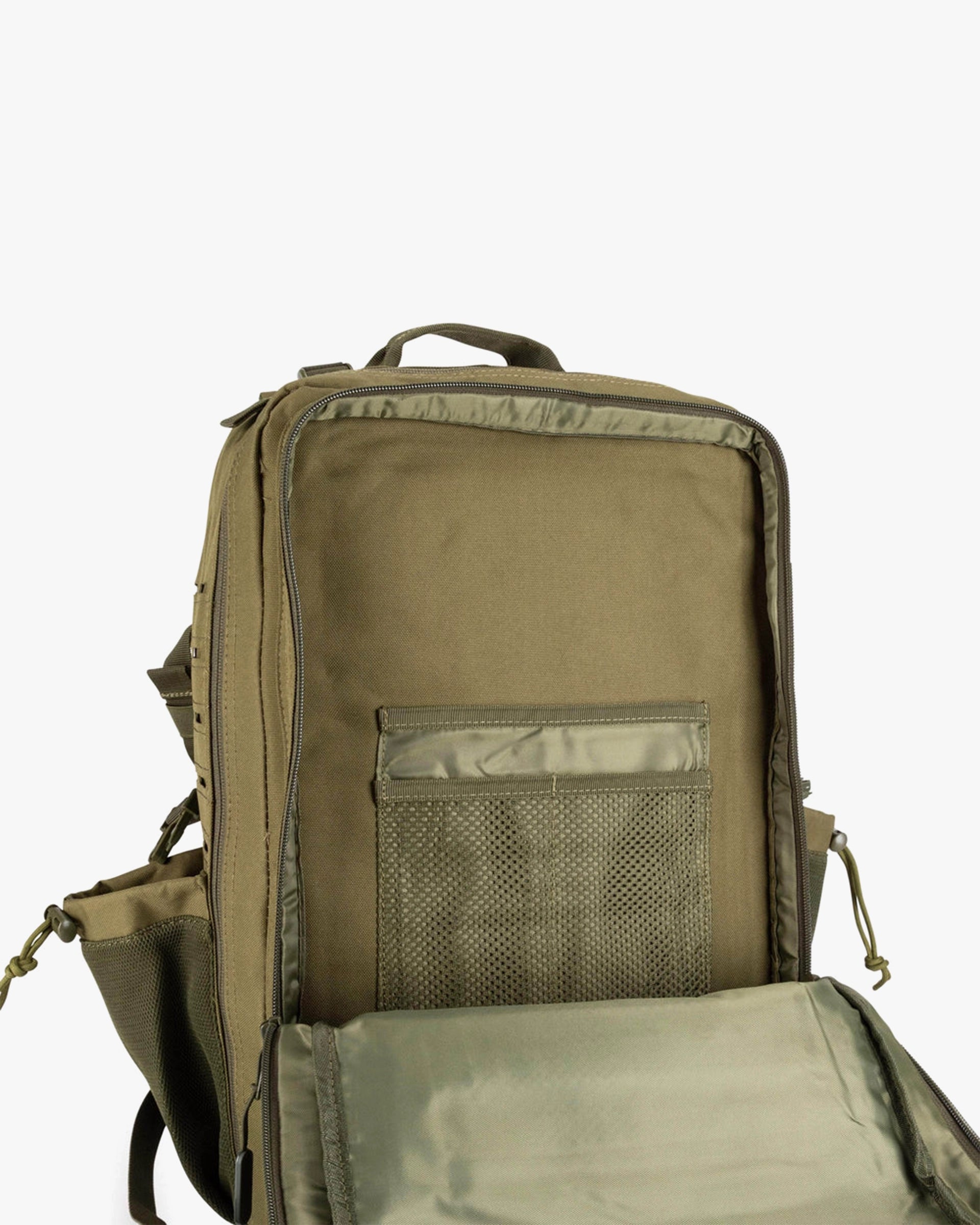 LARGE GYM BACKPACK BUILT FOR ATHLETES ARMY GREEN