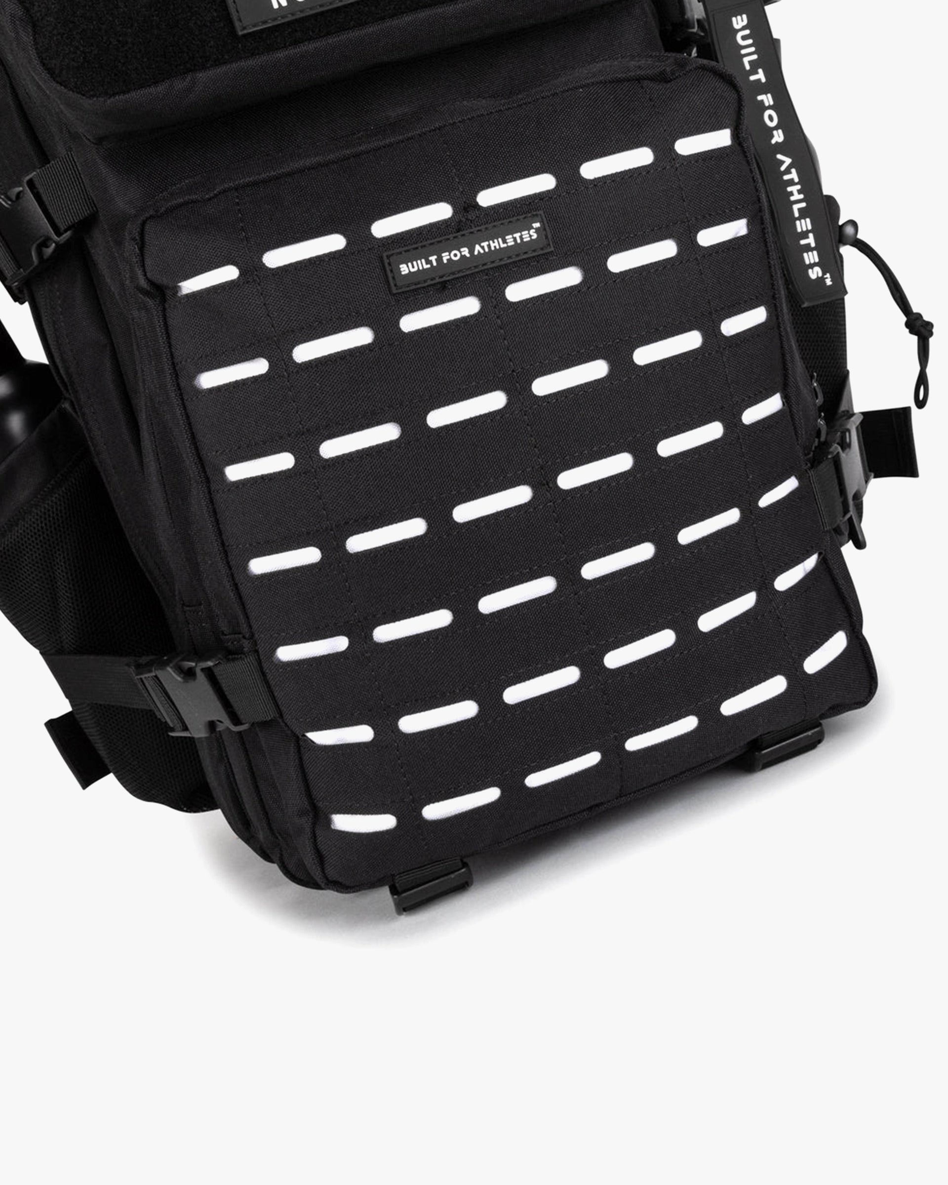 LARGE GYM BACKPACK BUILT FOR ATHLETES MONO CHROME