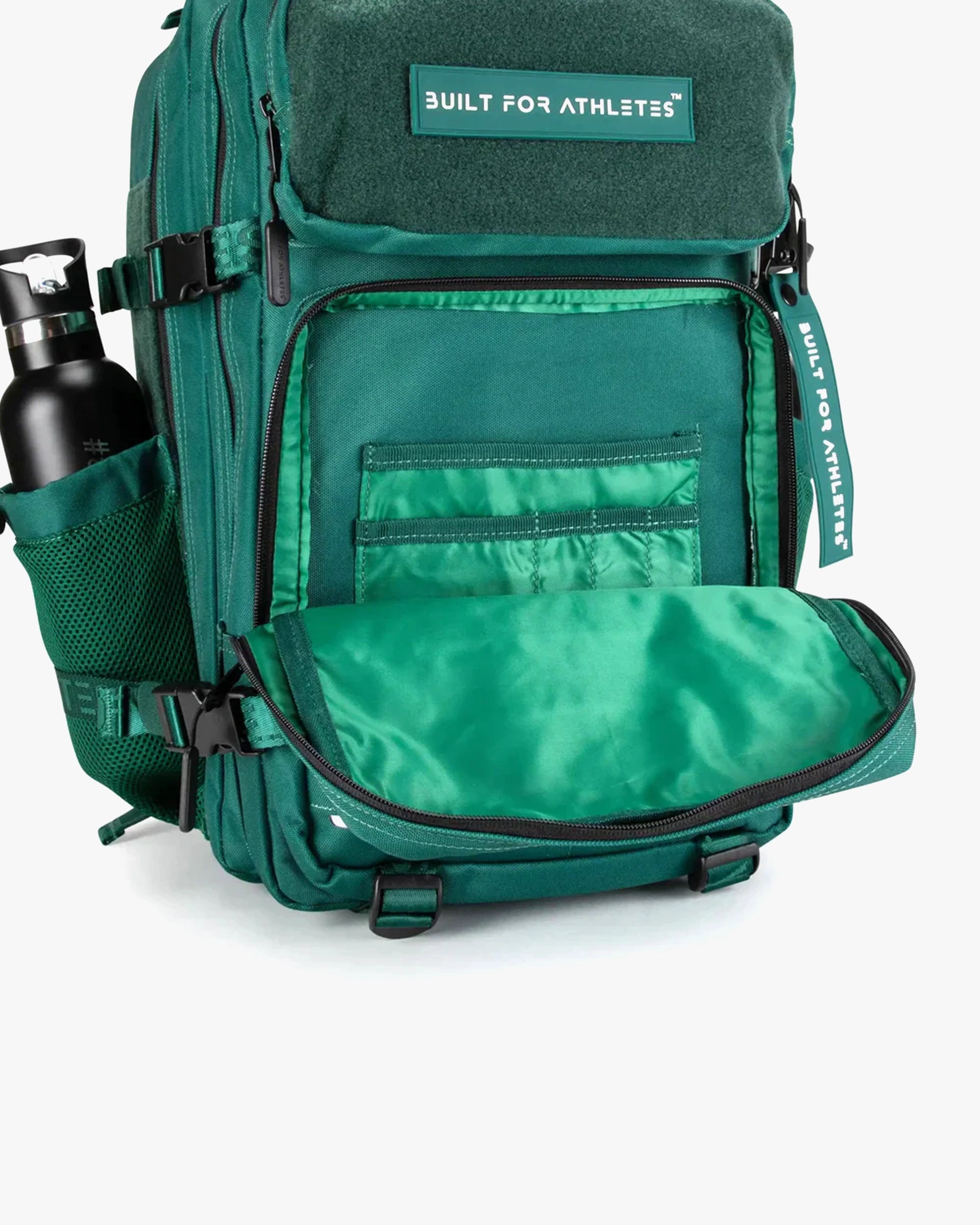 LARGE GYM BACKPACK BUILT FOR ATHLETES FOREST GREEN