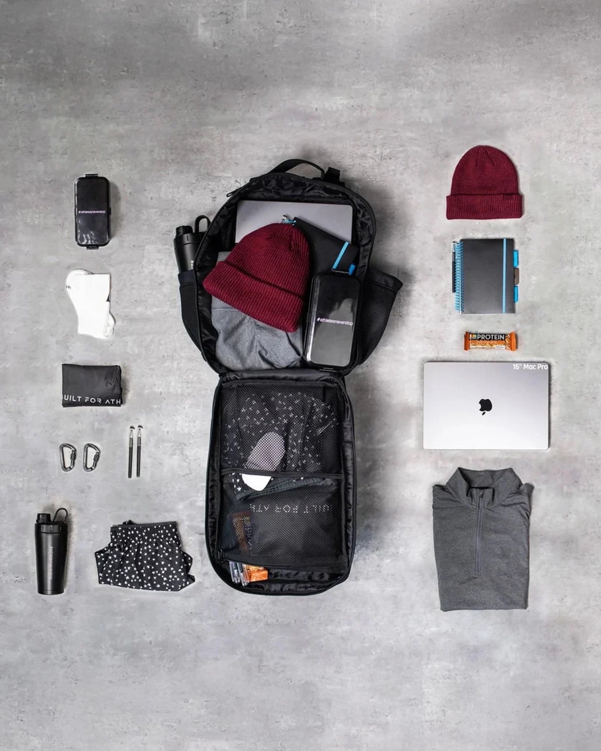 SMALL GYM BACK PACK BUILT FOR ATHLETES MOCHA