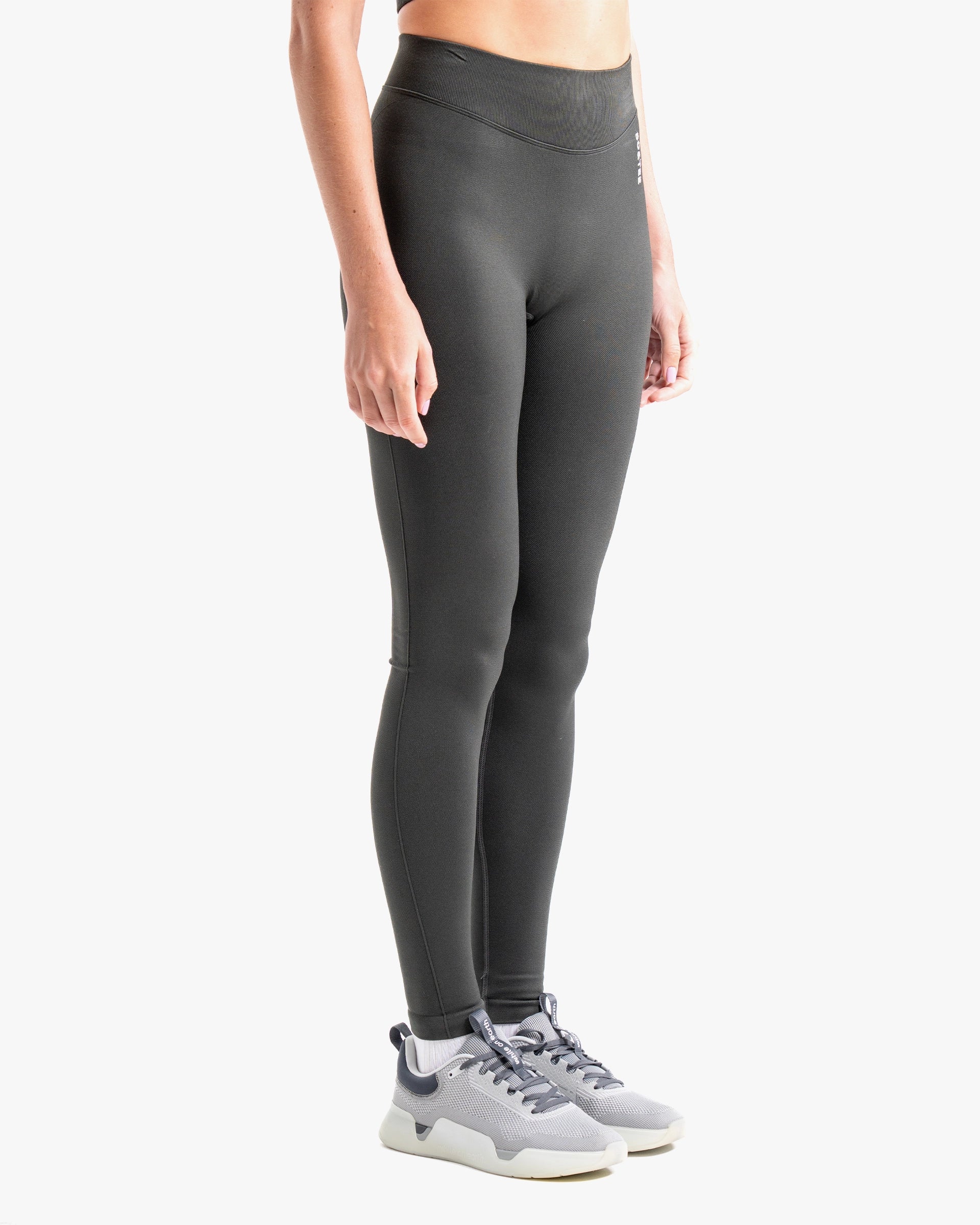 BO&TEE SUPER SCULPT SEAMLESS HIGH-WAIST LEGGINGS ASH