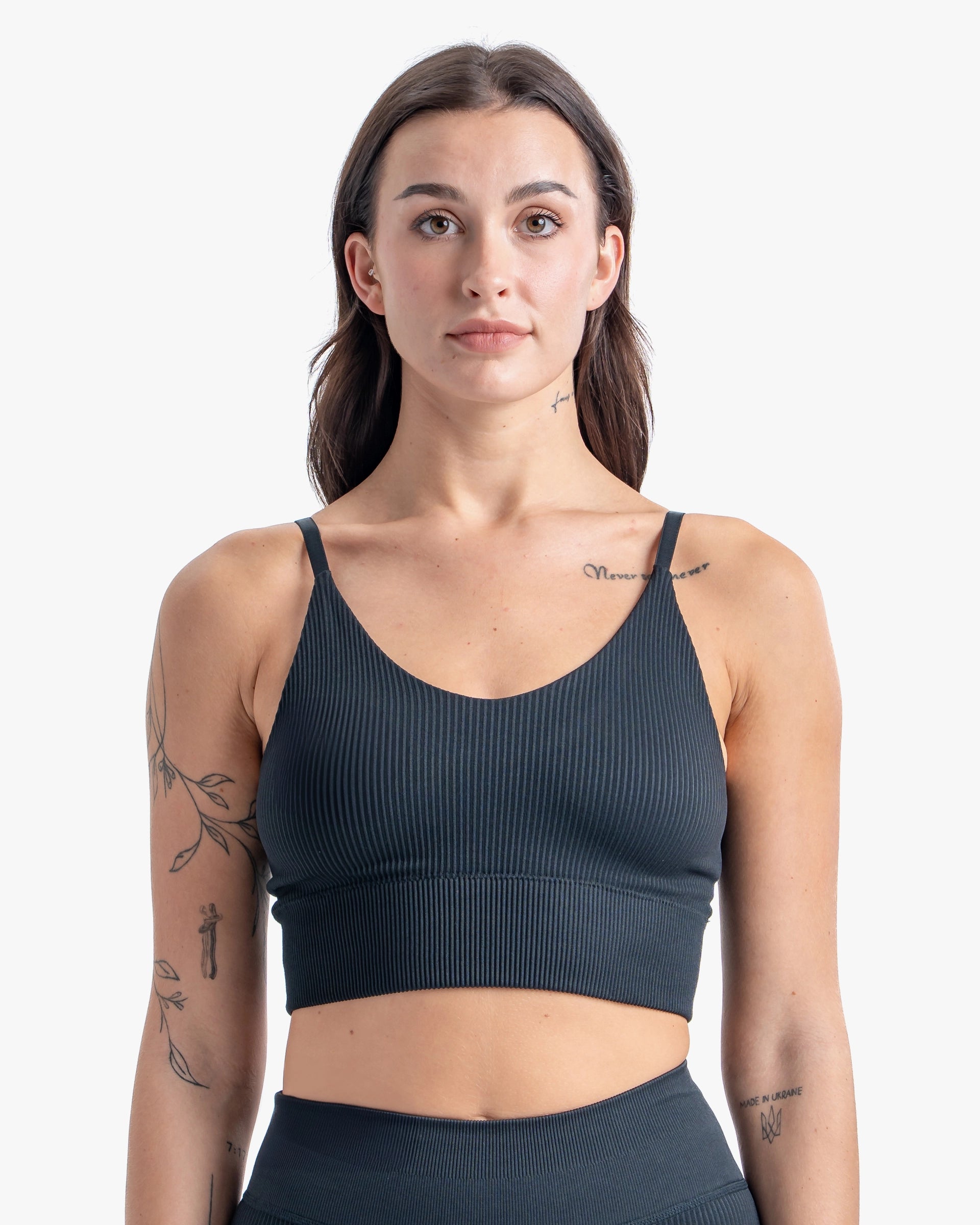 WOE WOMEN'S AURA BRA BLACK