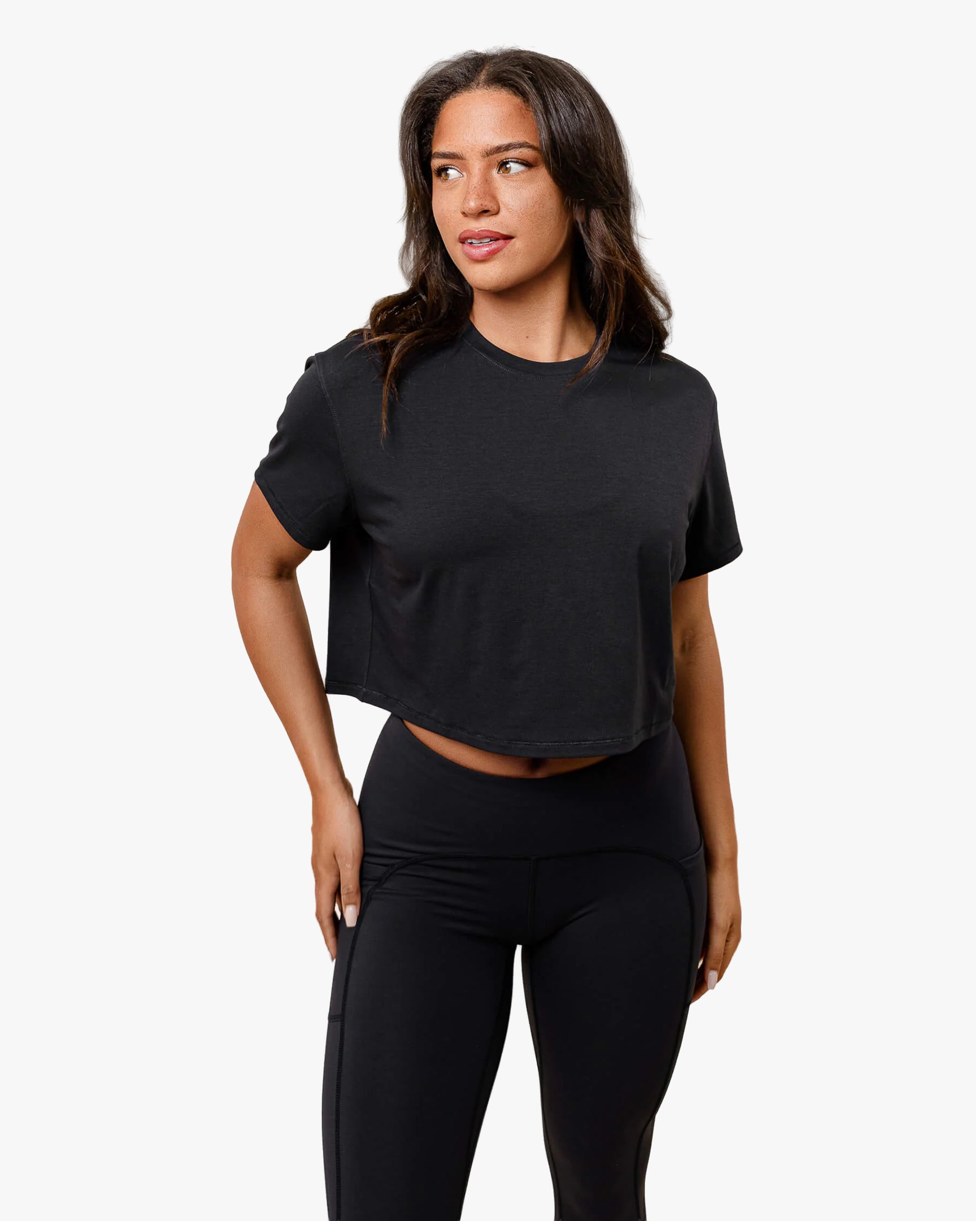 WOE WOMEN'S RANGE TEE BLACK
