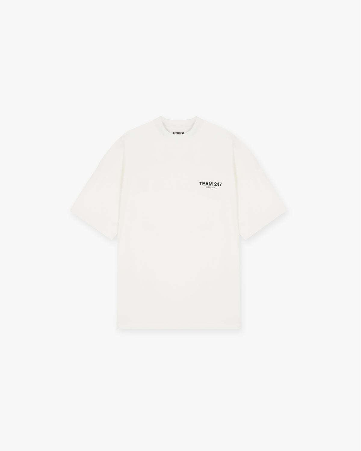247 OVERSIZED TEE FLAT WHITE