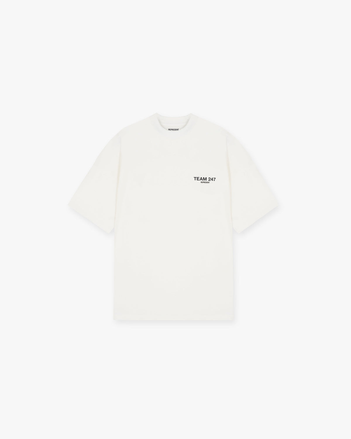 247 DNA Oversized T-Shirt - Flat White - Image 1