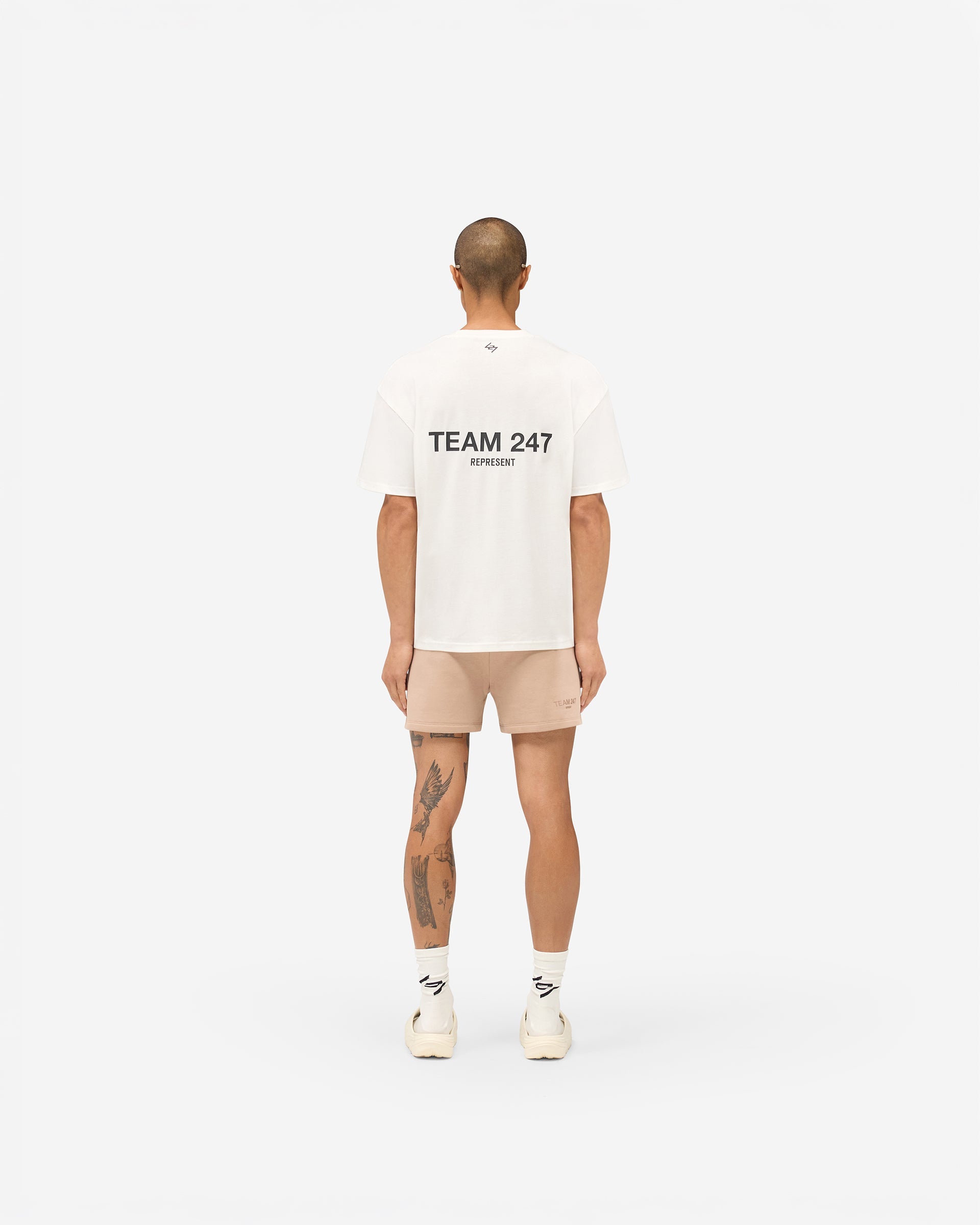 247 DNA Oversized T-Shirt - Flat White - Image 6