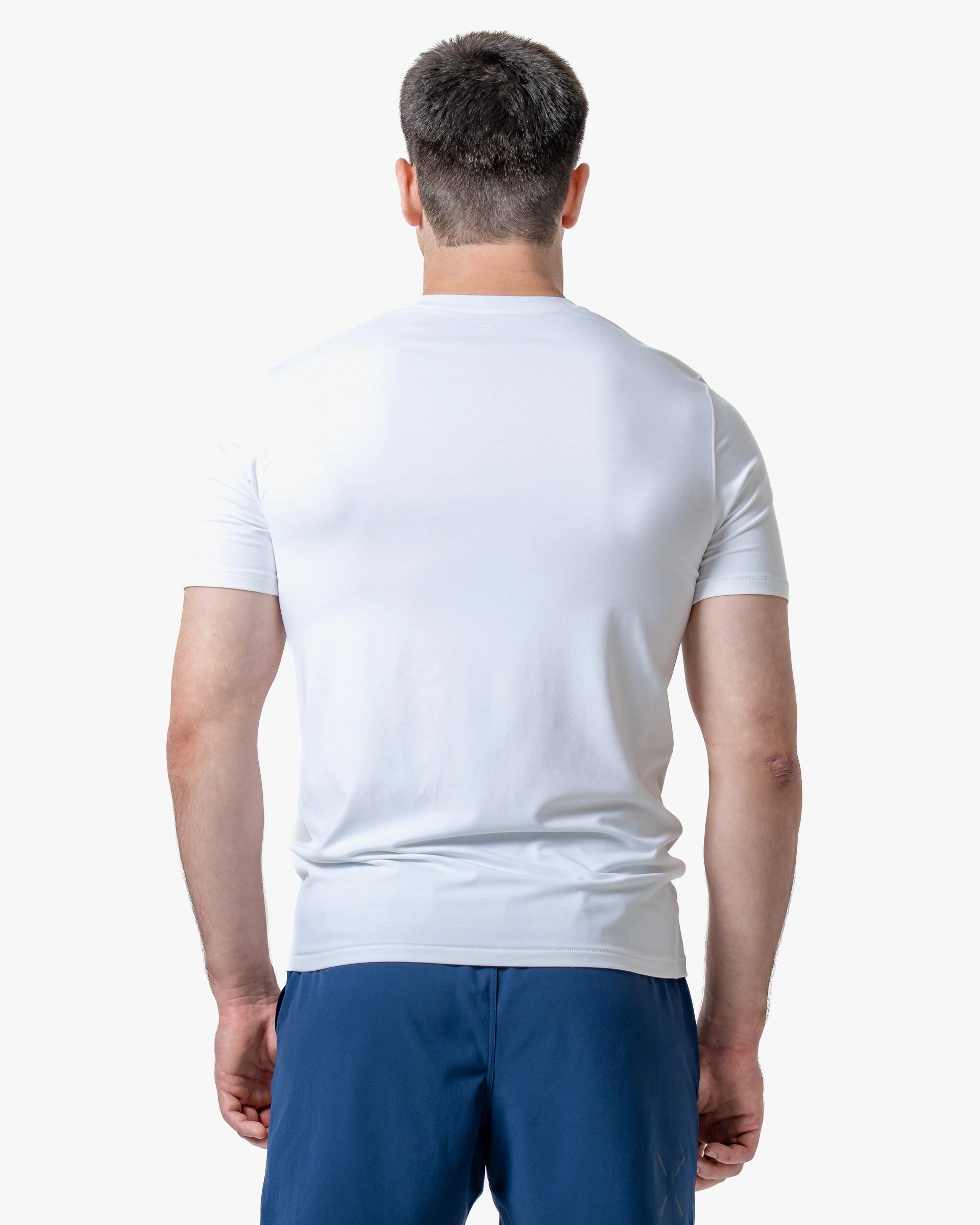 WHILE ON EARTH MEN'S RANGE TEE WHITE