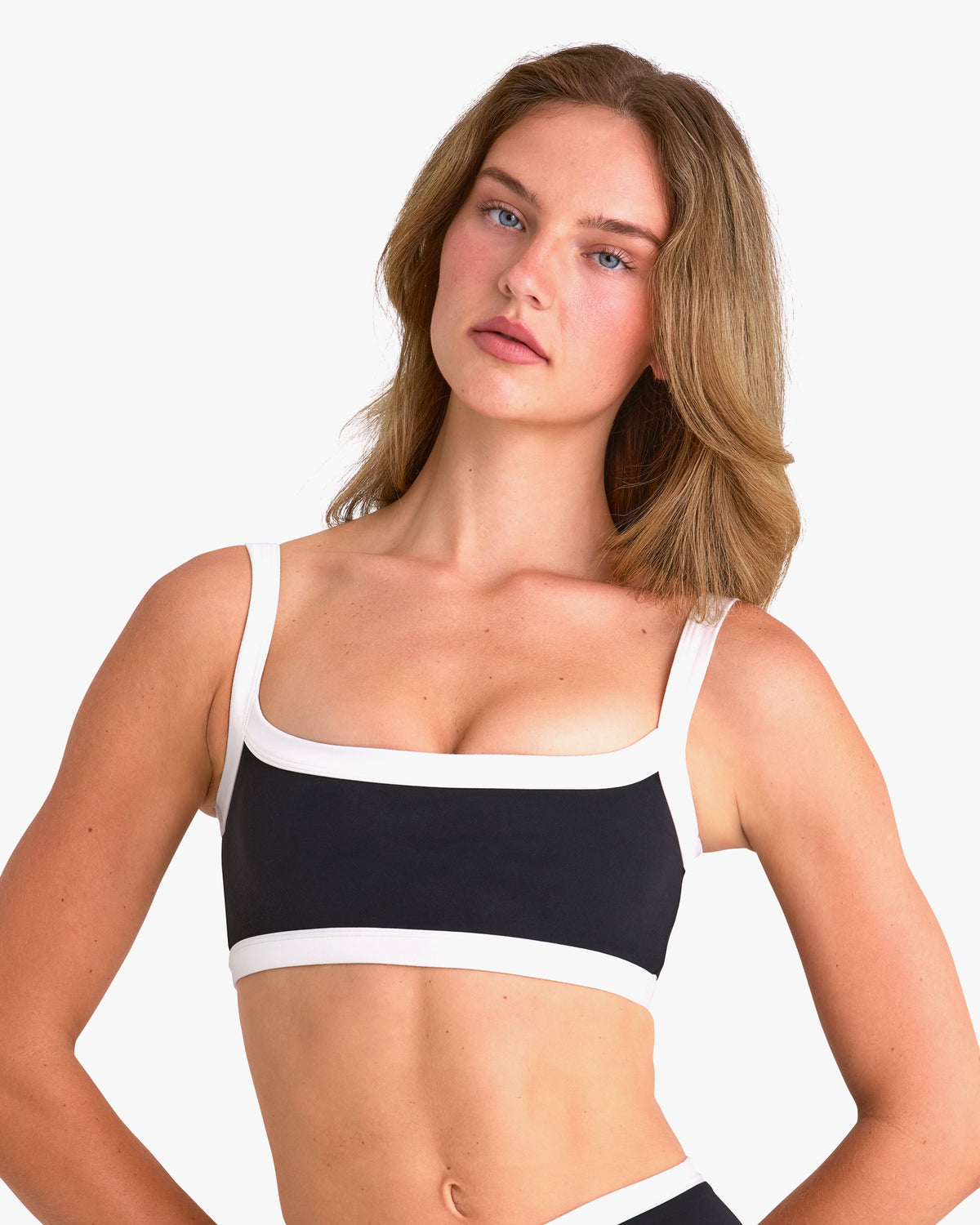BO&TEE SOFT ACTIVE SPORTS BRA BLACK