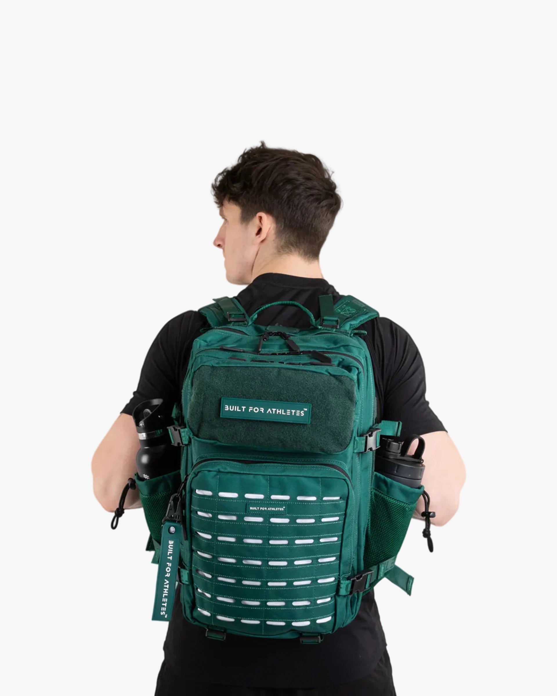 LARGE GYM BACKPACK BUILT FOR ATHLETES FOREST GREEN