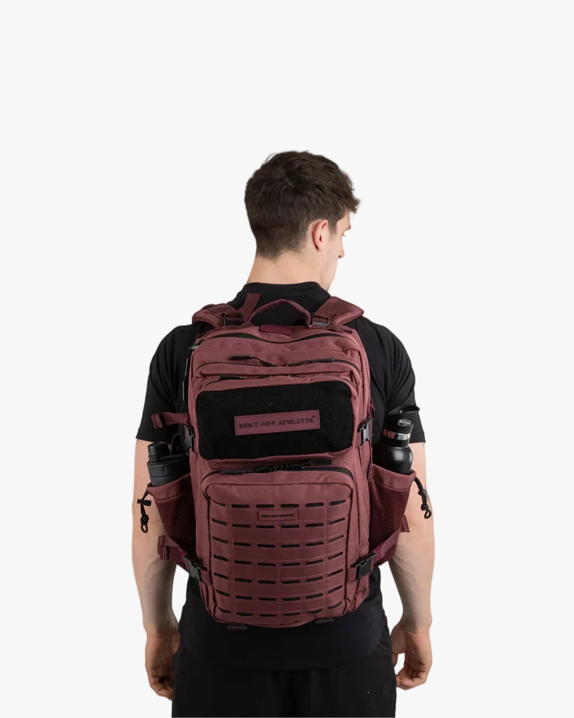 LARGE GYM BACKPACK BUILT FOR ATHLETES BURGUNDY