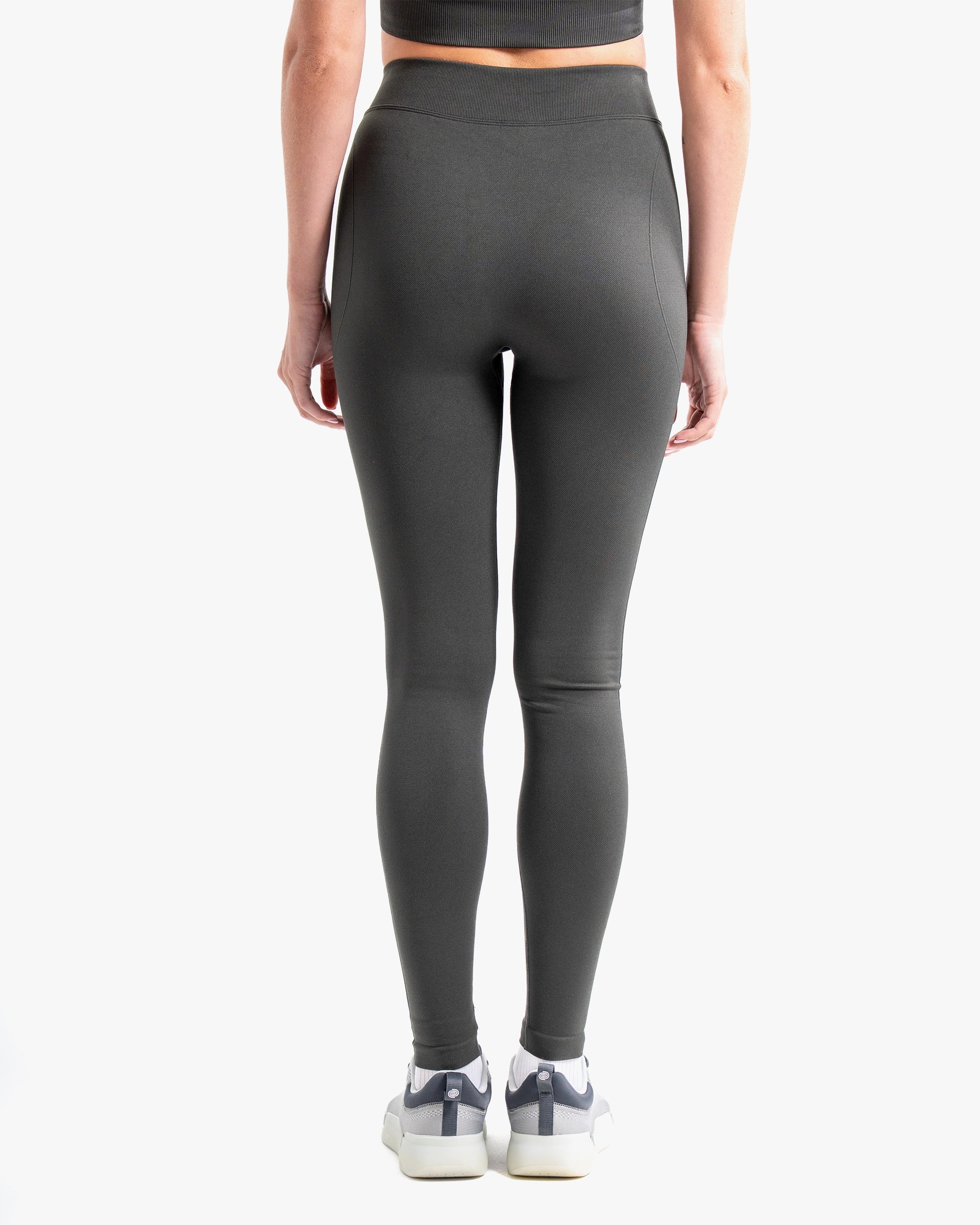 BO&TEE SUPER SCULPT SEAMLESS HIGH-WAIST LEGGINGS ASH
