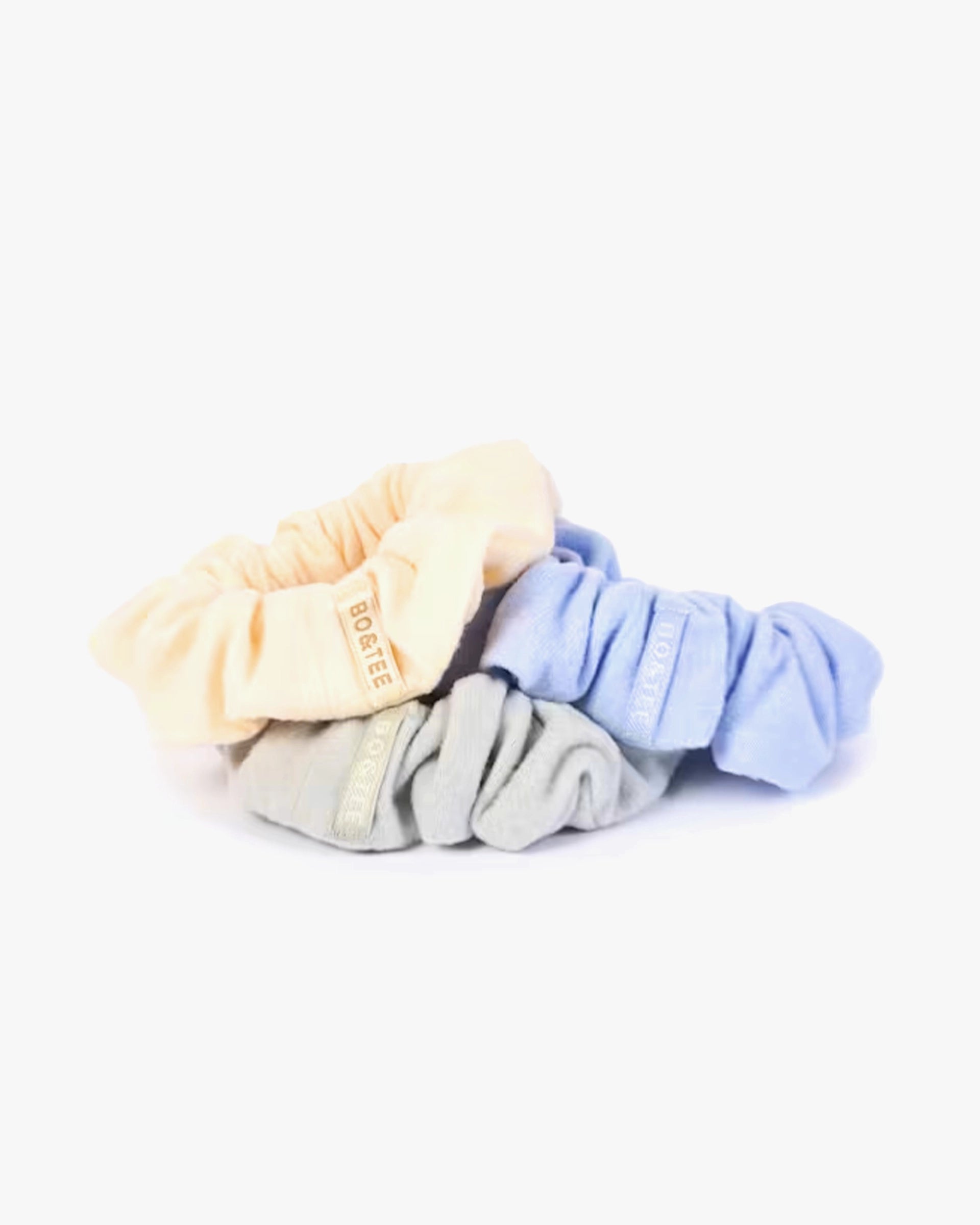 BO&TEE PACK OF 3 OVERSIZED SCRUNCHIES