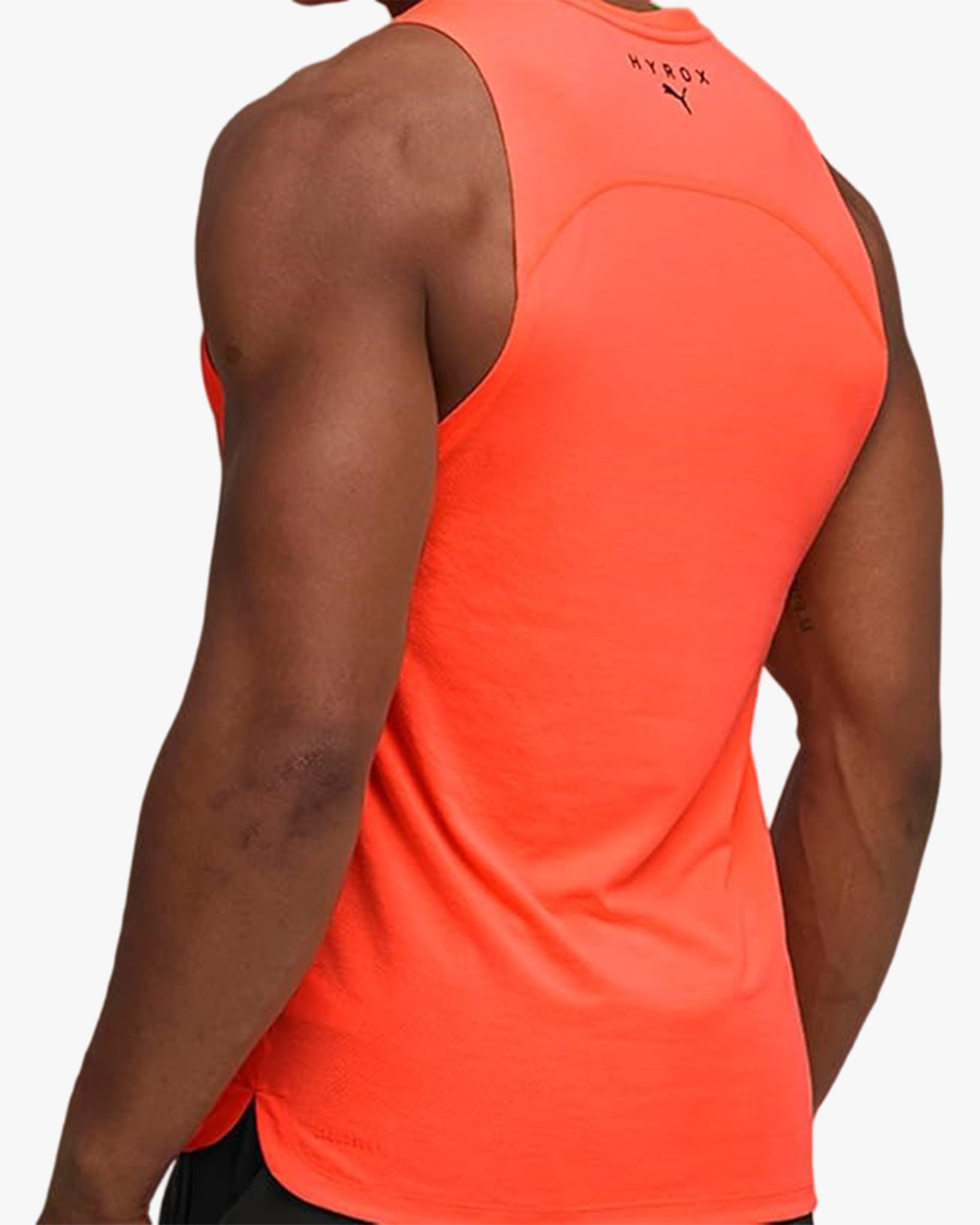 PUMA X HYROX MEN'S CLOUDSPUN THERMOADAPT TANK GLOWING RED