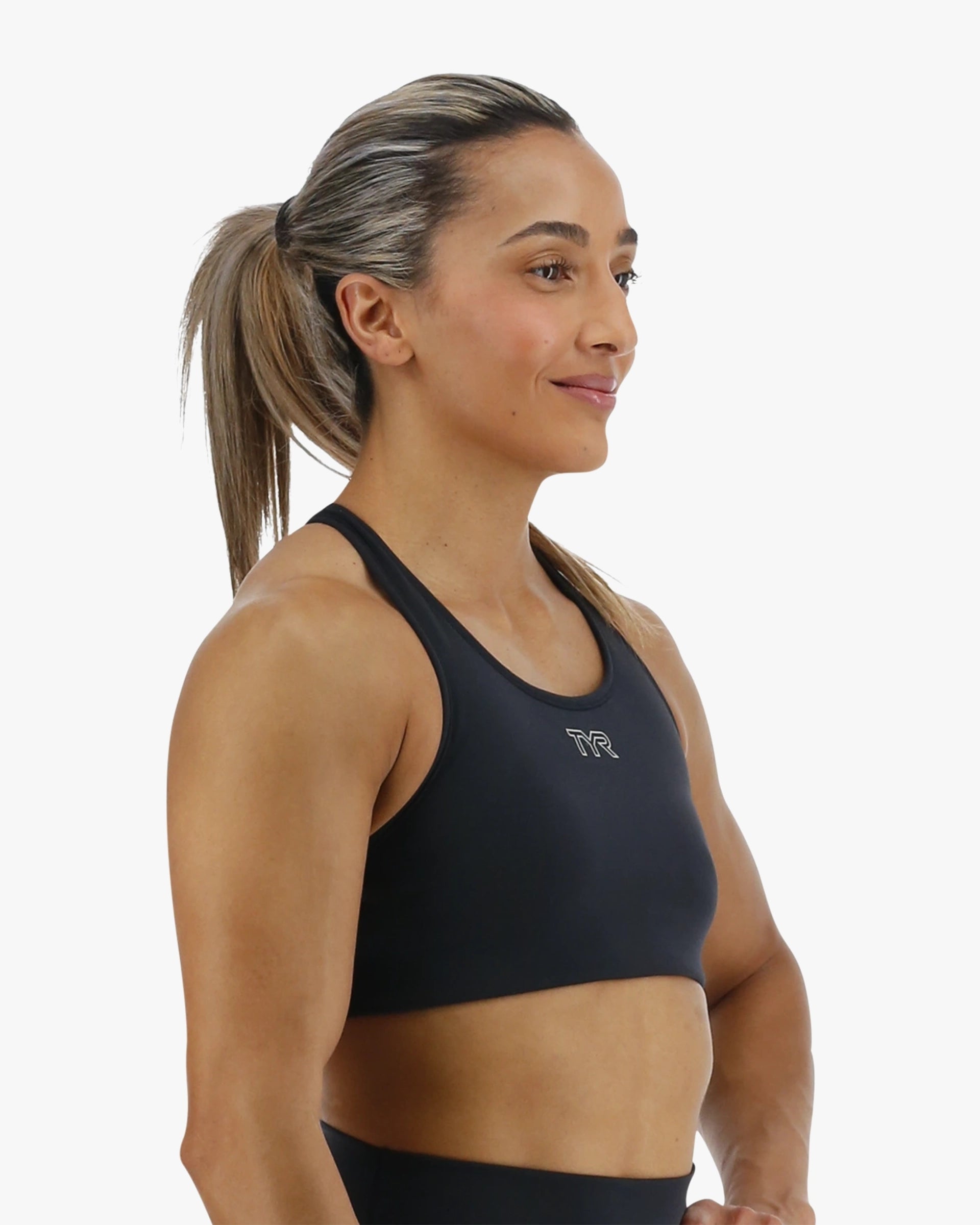 TYR LADIES CLASSIC SPORTS BRA BLACK
