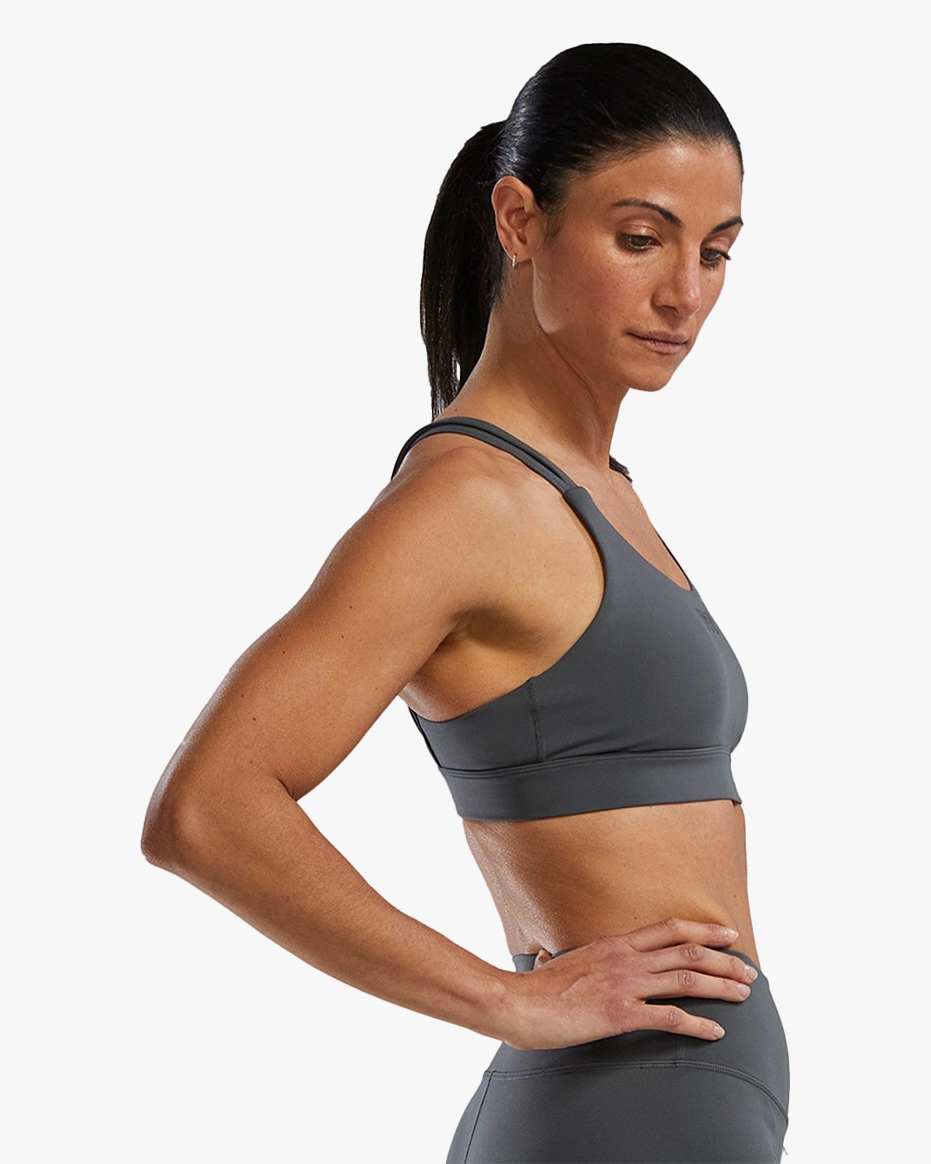 TYR LADIES JL DUAL STRAP BRA DARK SHADOW