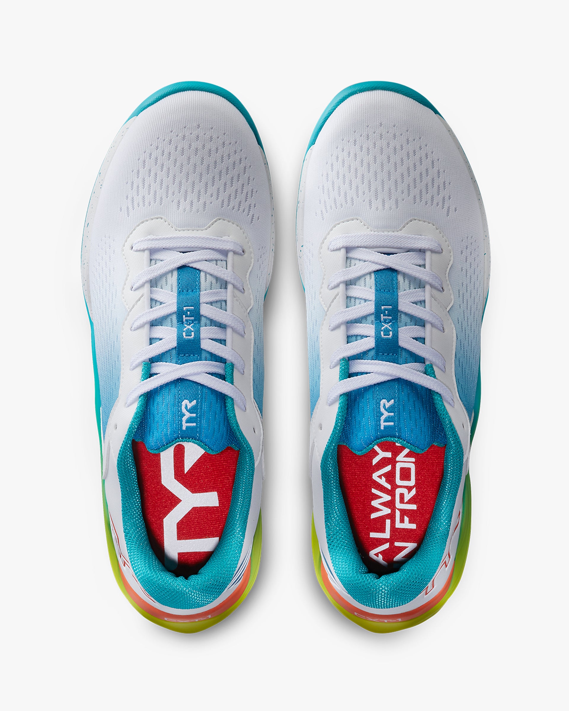 TYR MENS ELITE SPORTS SHOES WHITE/GREEN