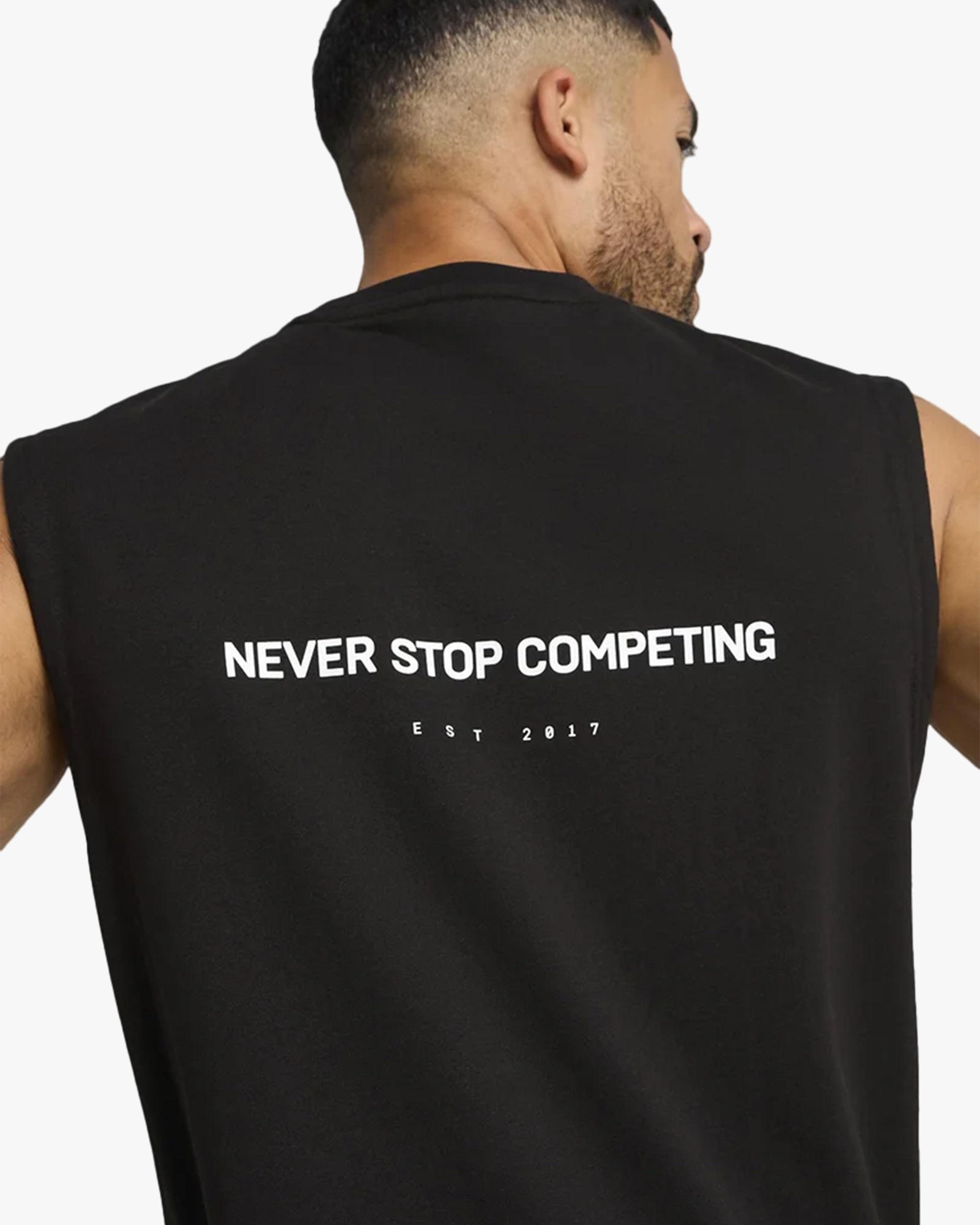 PUMA X HYROX UNISEX CUTOFF TANK BLACK