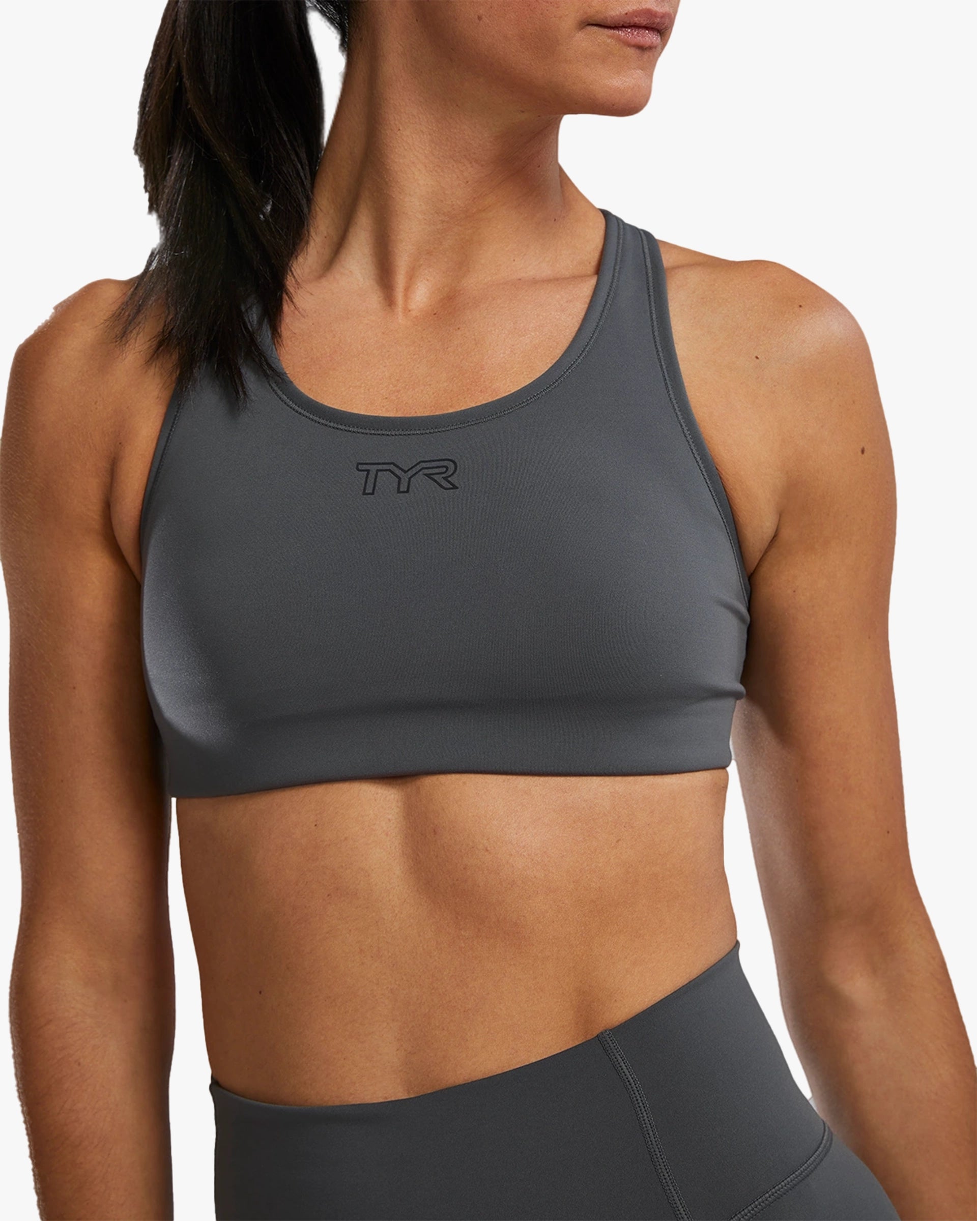 TYR LADIES CLASSIC SPORTS BRA DARK SHADOW