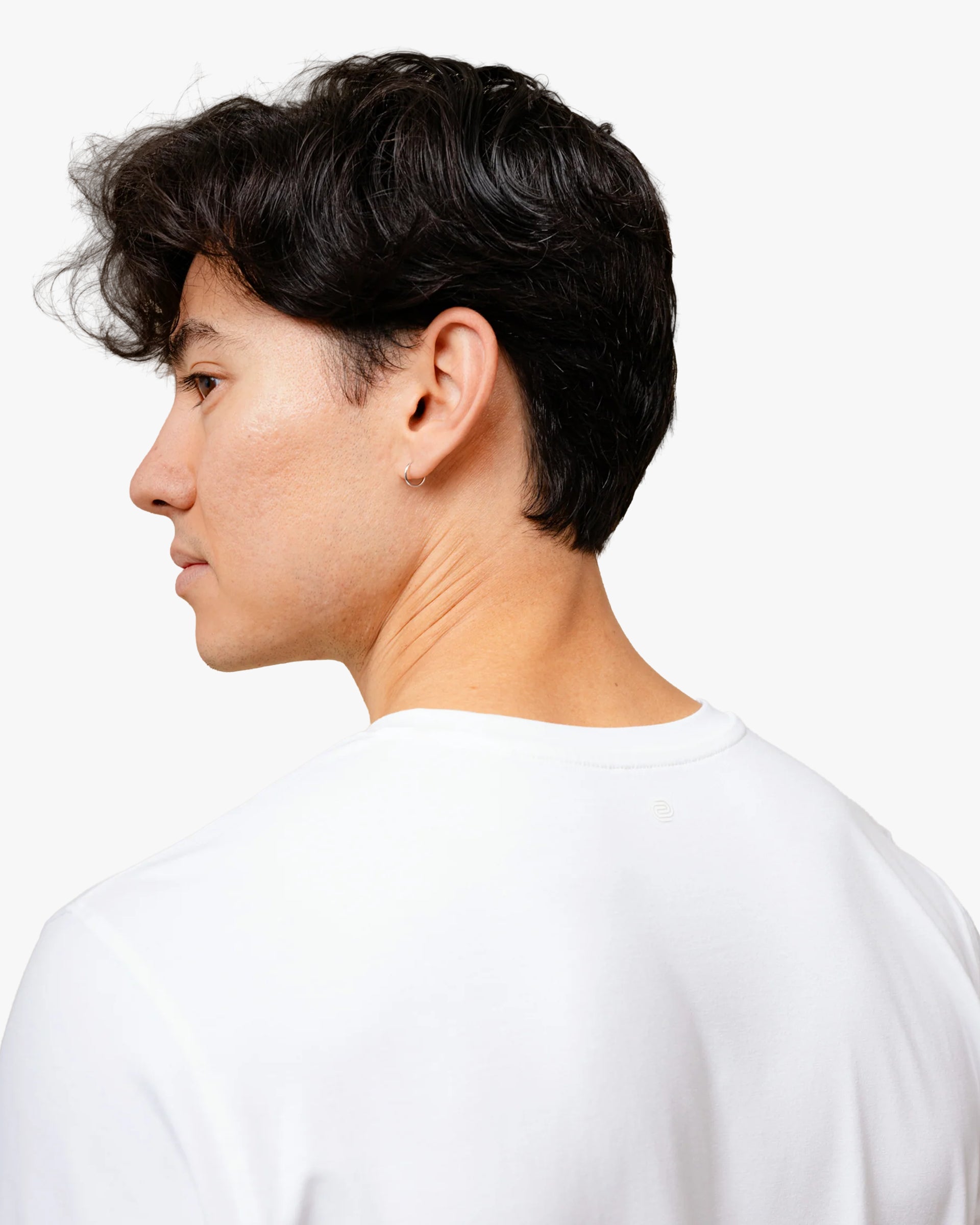 WHILE ON EARTH MEN'S RANGE TEE WHITE