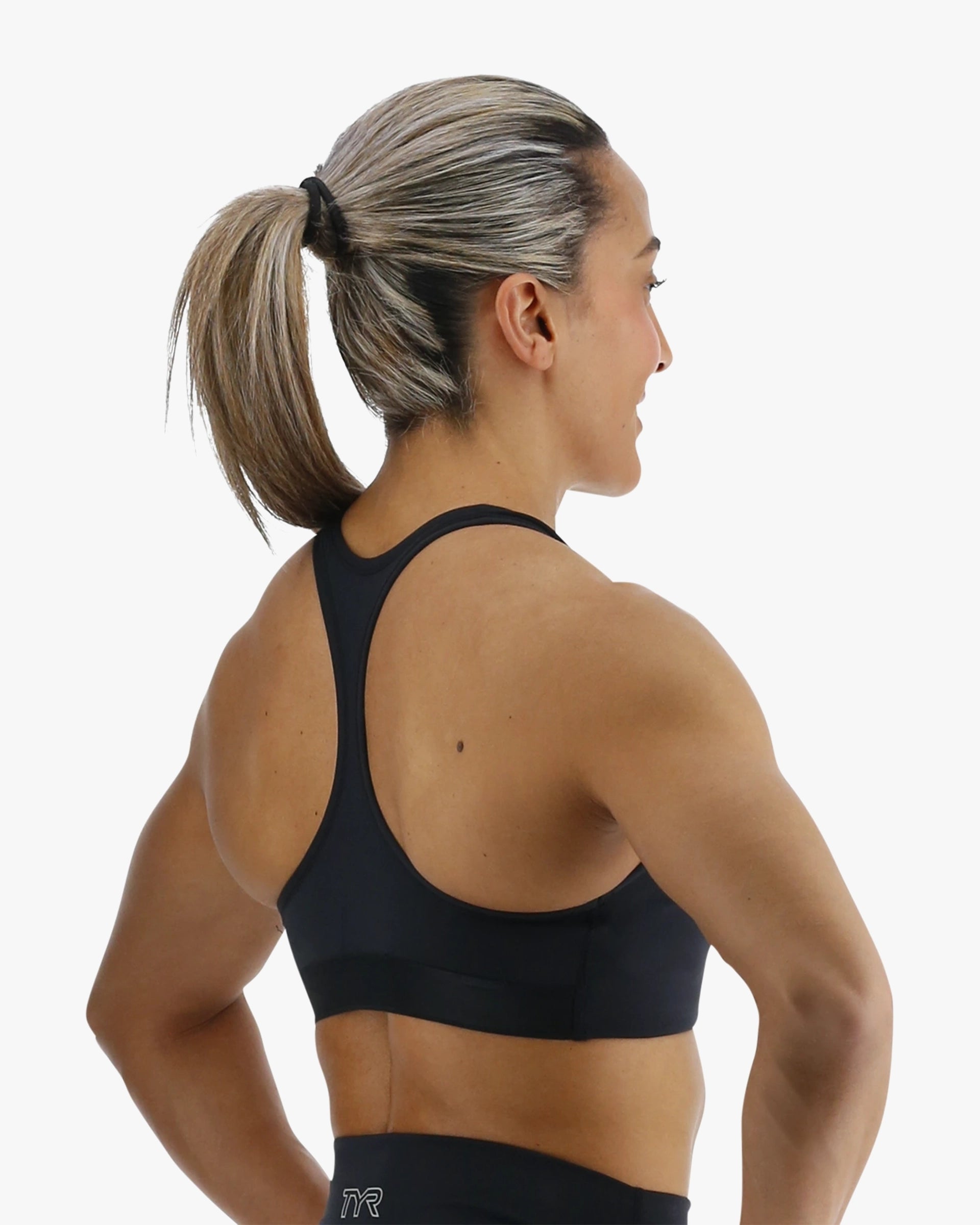 TYR LADIES CLASSIC SPORTS BRA BLACK