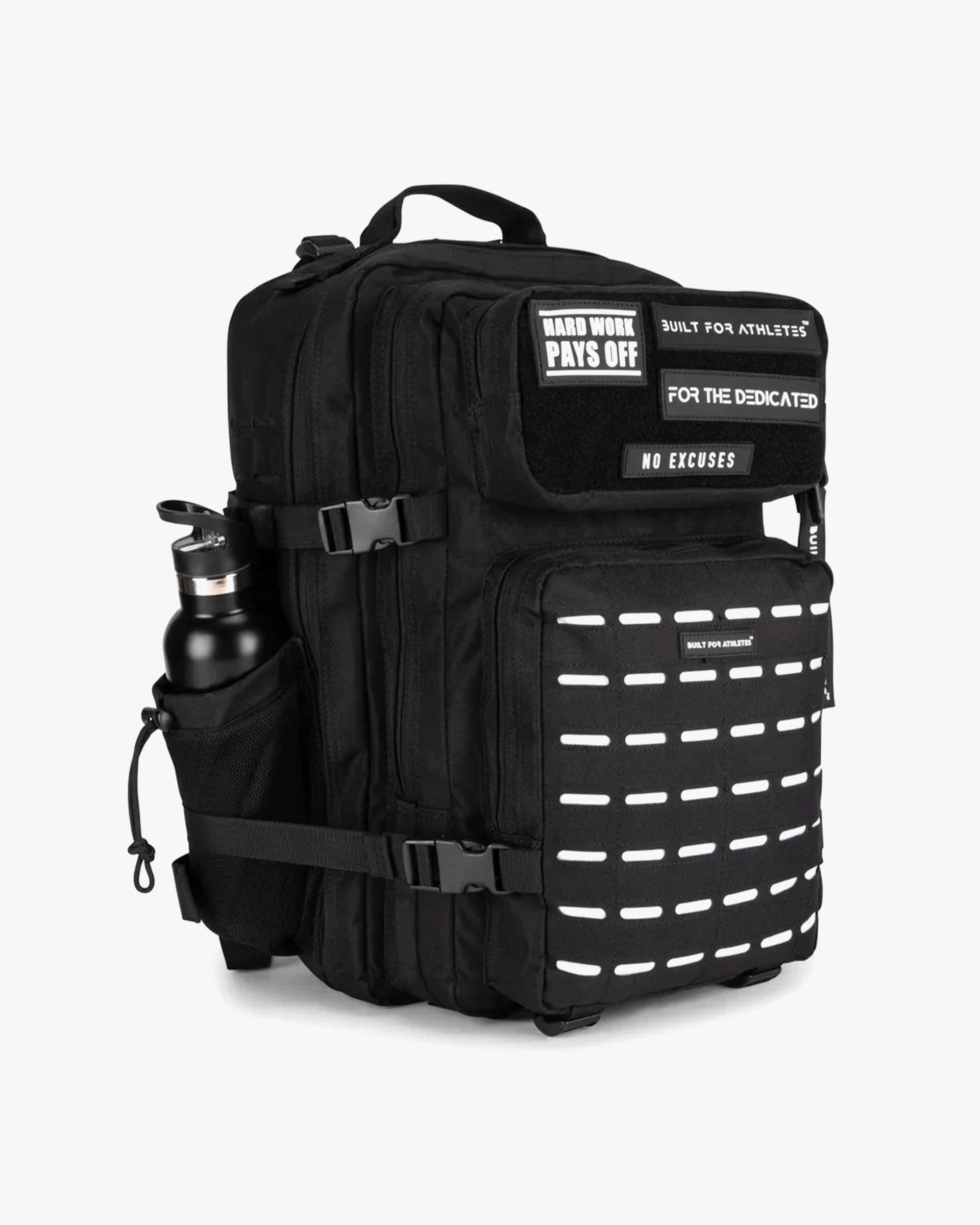 LARGE GYM BACKPACK BUILT FOR ATHLETES MONO CHROME