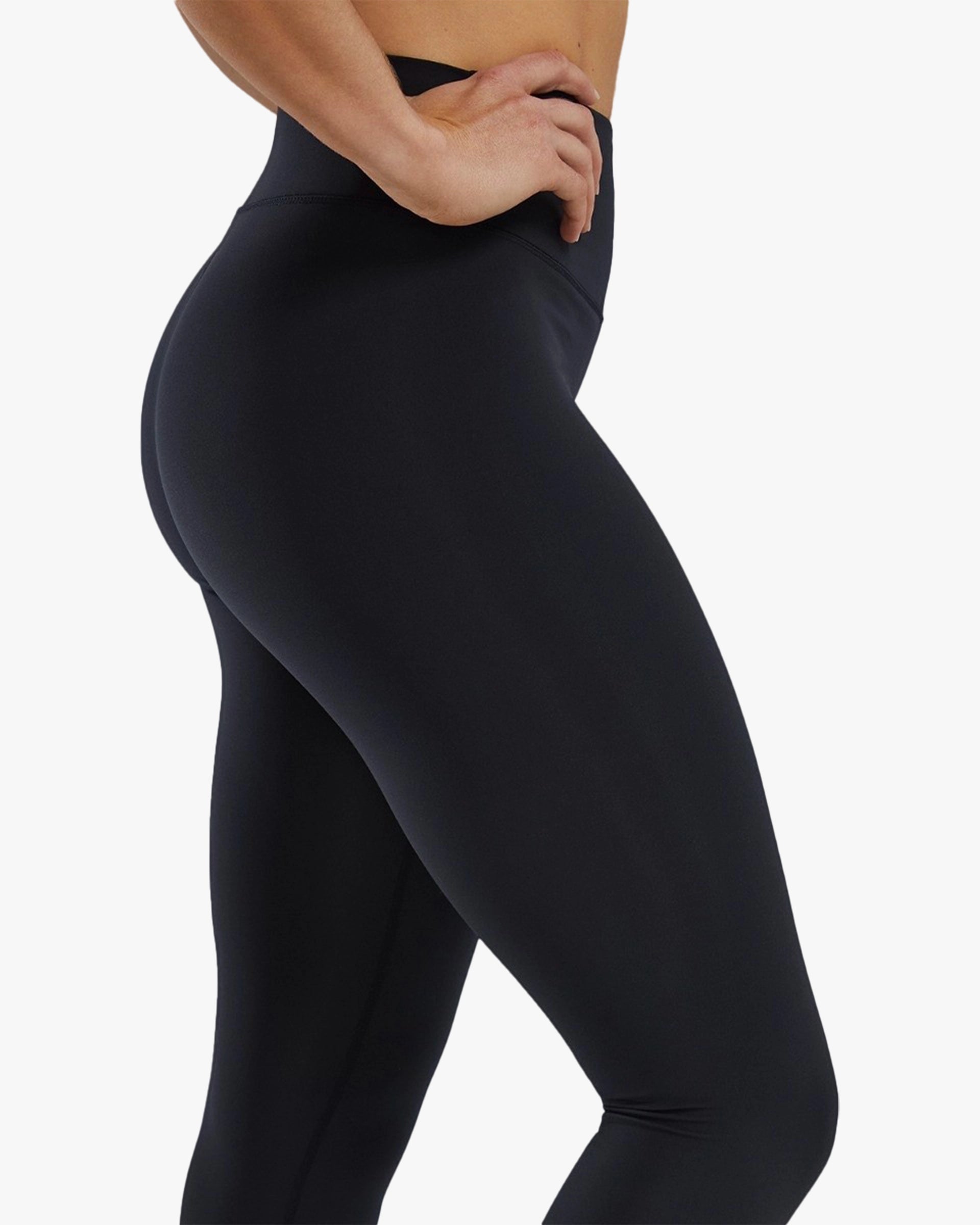 TYR LADIES 25  LEGGINGS BLACK