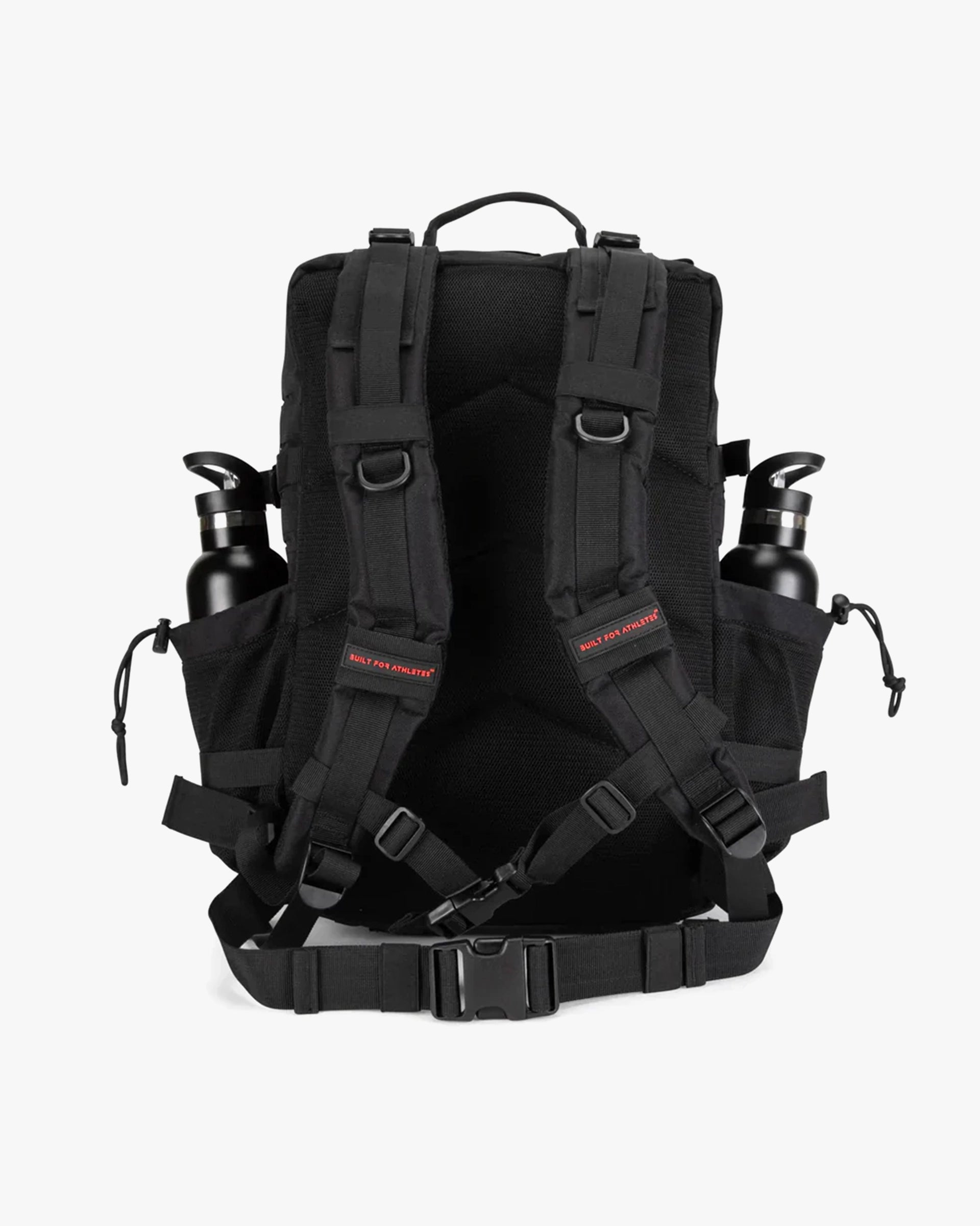 LARGE GYM BACKPACK BUILT FOR ATHLETES BLACK RED