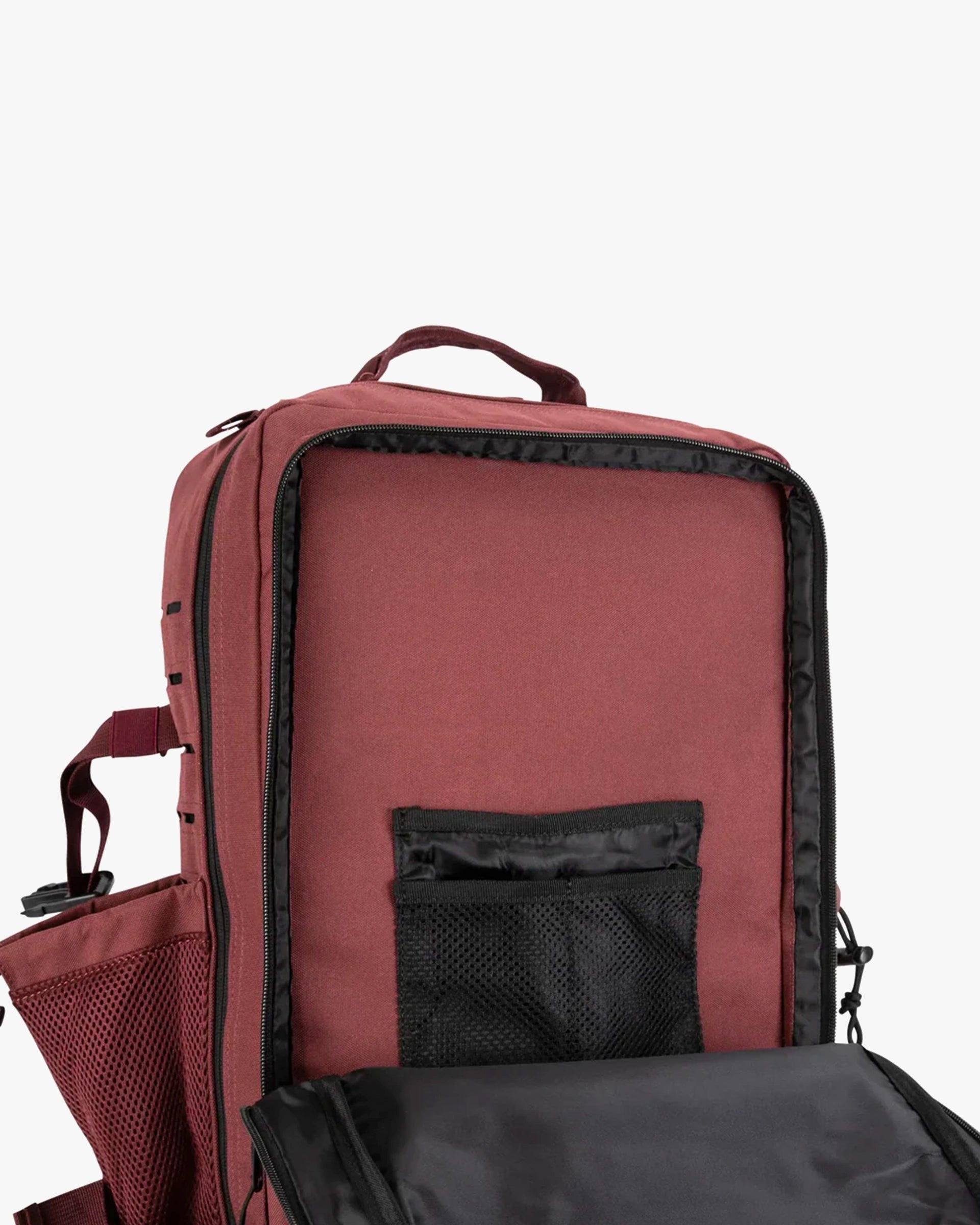 LARGE GYM BACKPACK BUILT FOR ATHLETES BURGUNDY