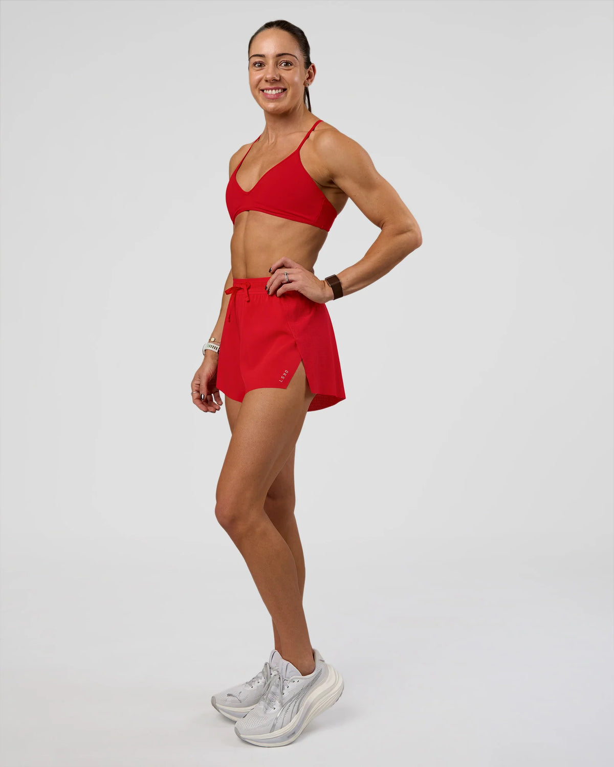 ACCELERATE 3" HIGH-RISE RUNNING SHORT FLAME