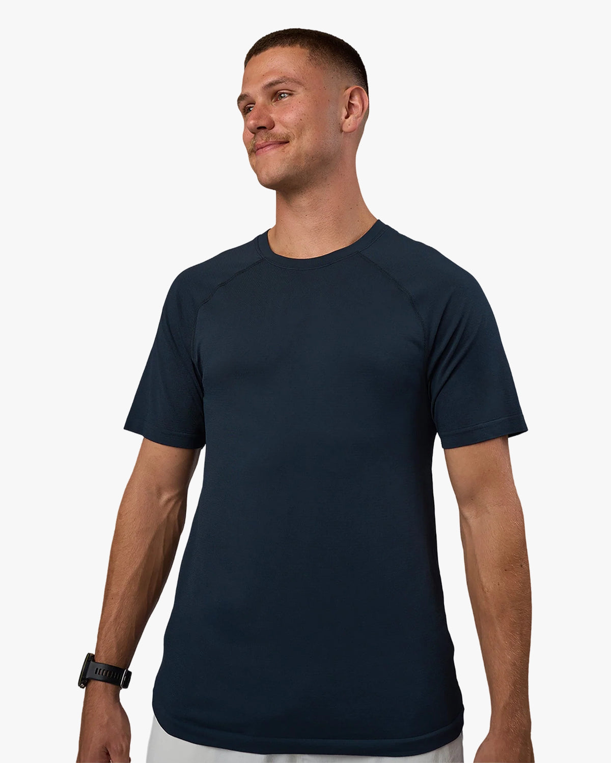 AEROFLX+ SEAMLESS TEE NAVY/NAVY