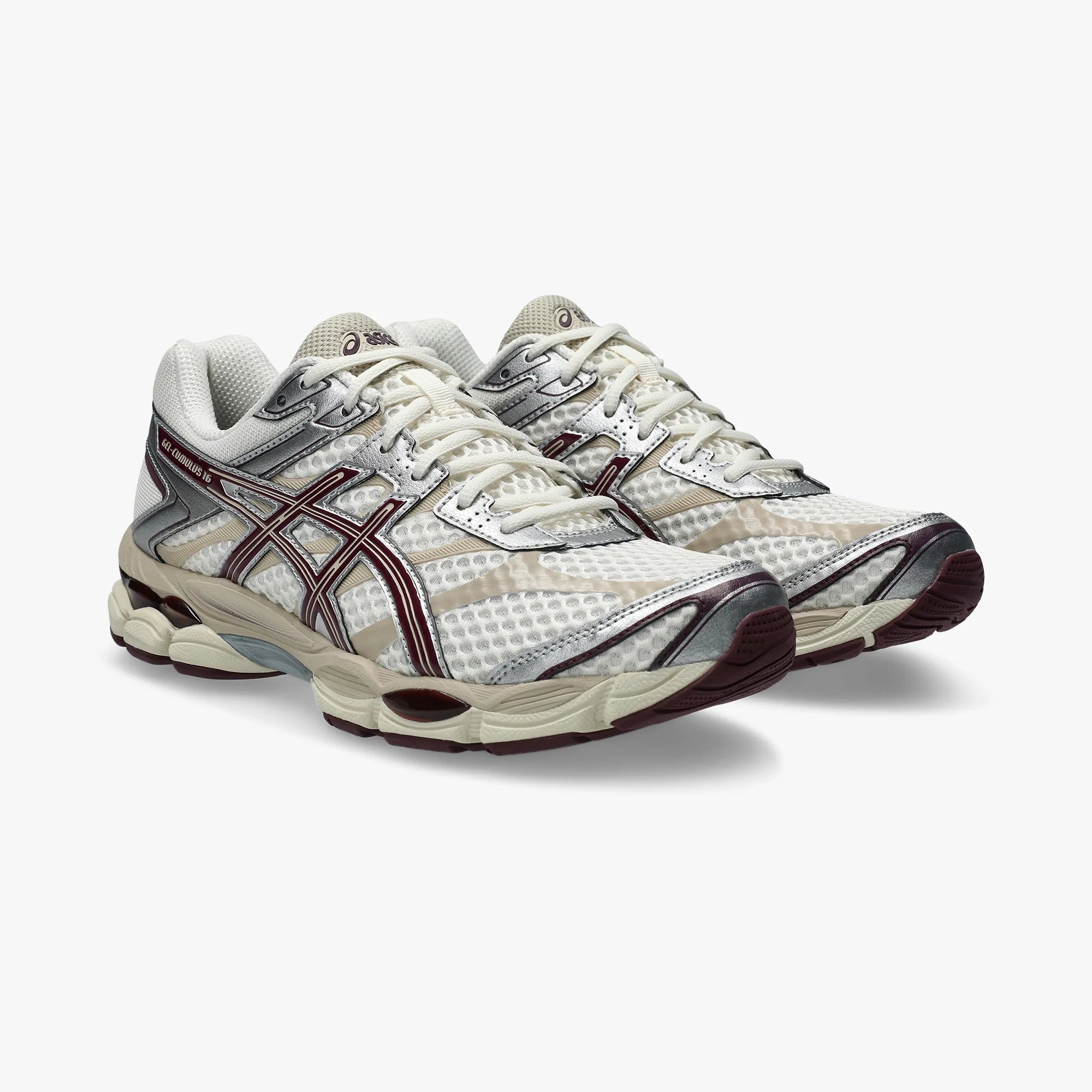 ASICS UNISEX SHOES GEL CUMULUS 16 CREAM/BENIIMO PURPLE - Sole Therapy