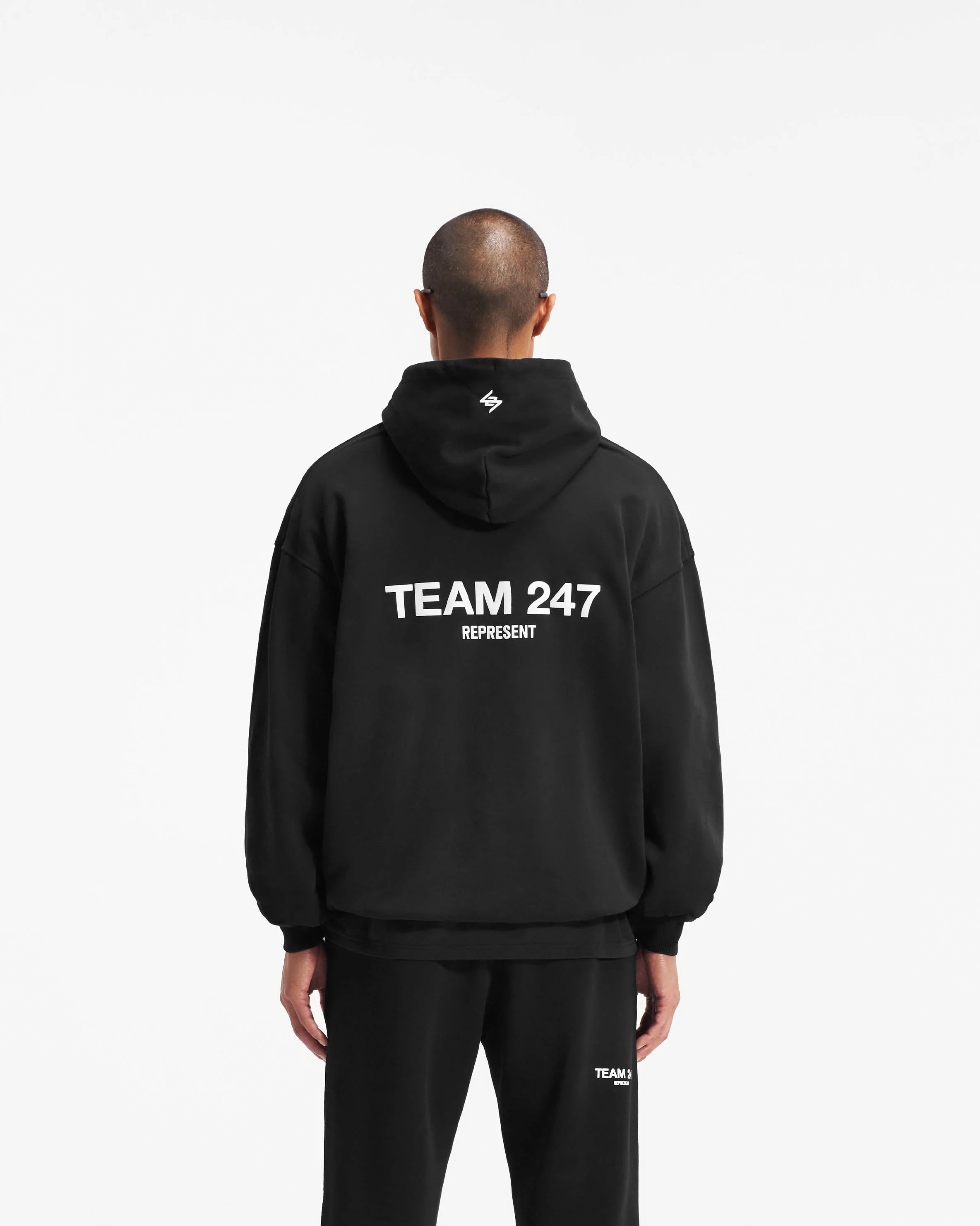 247 OVERSIZED HOODIE BLACK