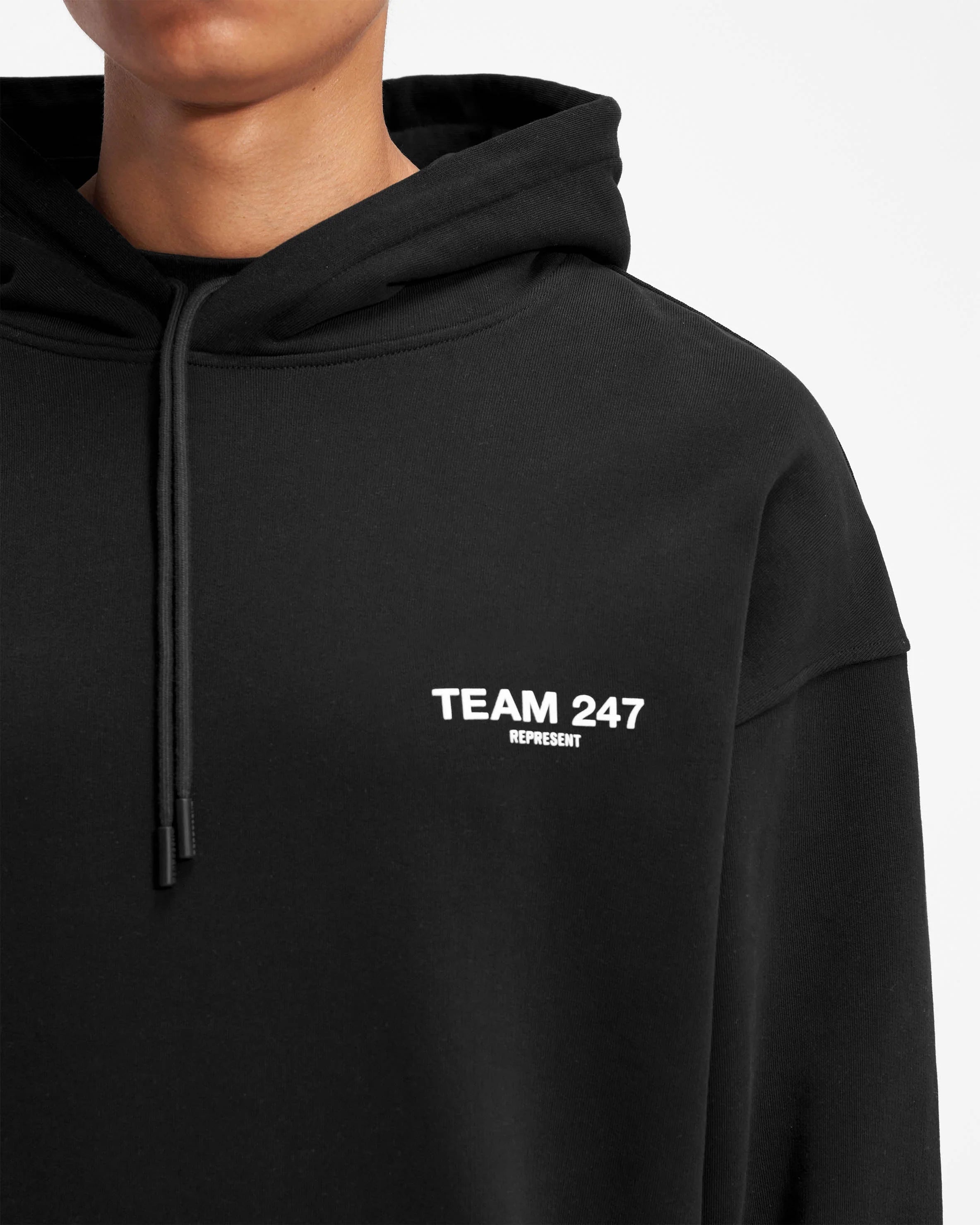 247 OVERSIZED HOODIE BLACK