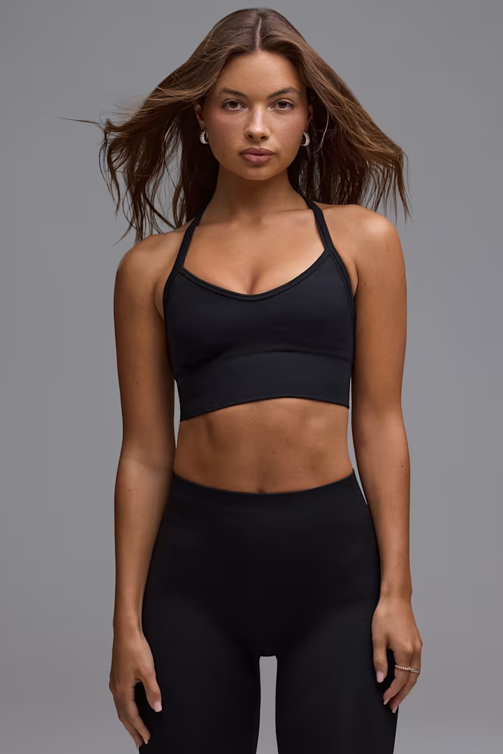 BO&TEE DEFINE LUXE MULTIWAY SPORTS BRA BLACK