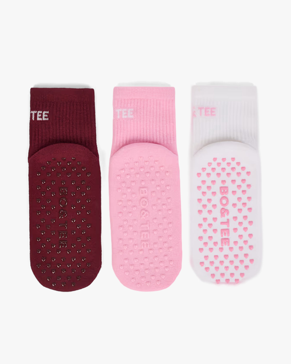 BO&TEE PILATES SOCK BUNDLE MULTI