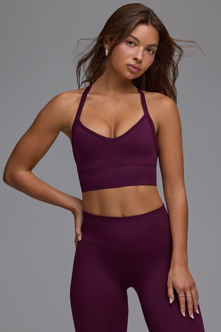 BO&TEE DEFINE LUXE MULTIWAY SPORTS BRA GRAPE