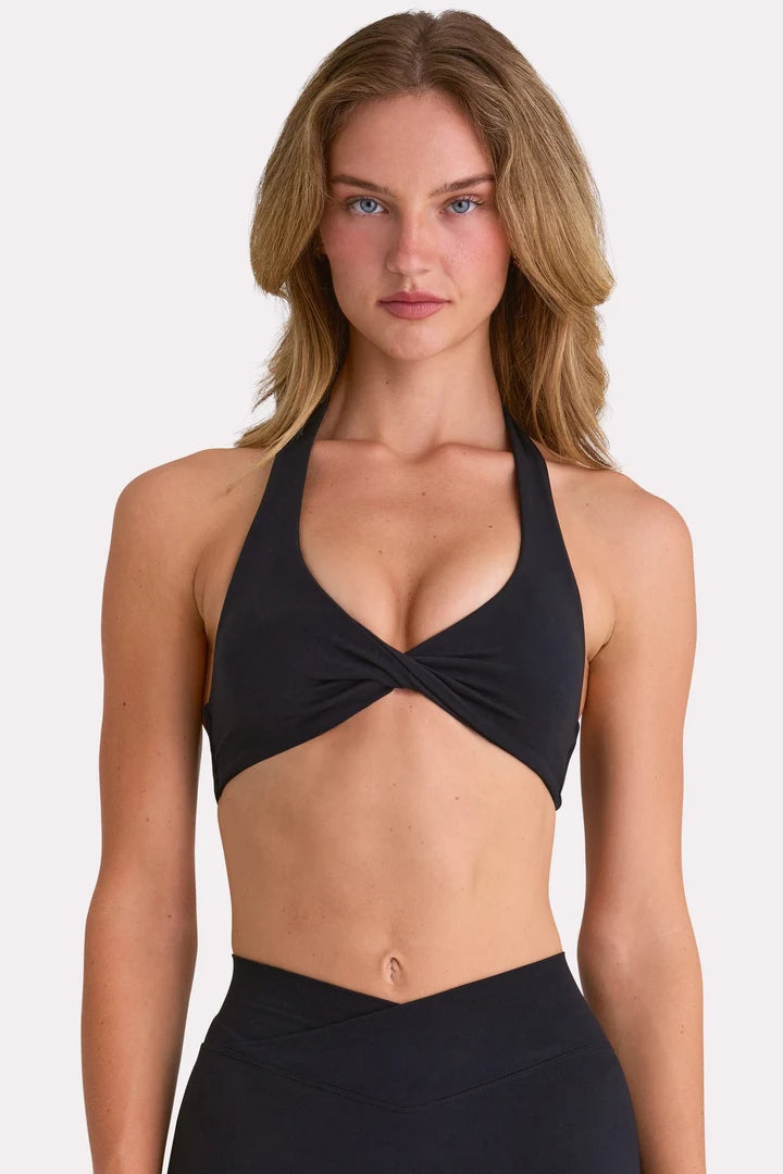 BO&TEE SOFT ACTIVE SPORTS BRA BLACK