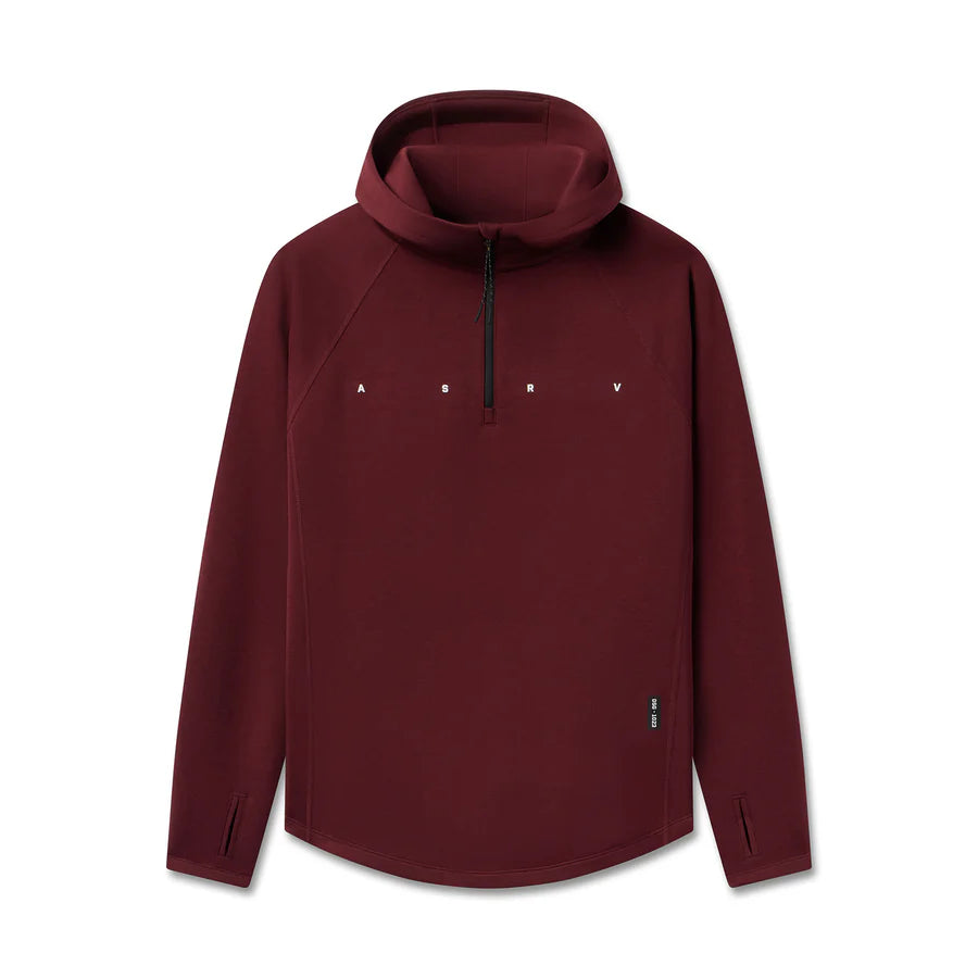 DRI-COREâ ZIP HOODIE-CRIMSON