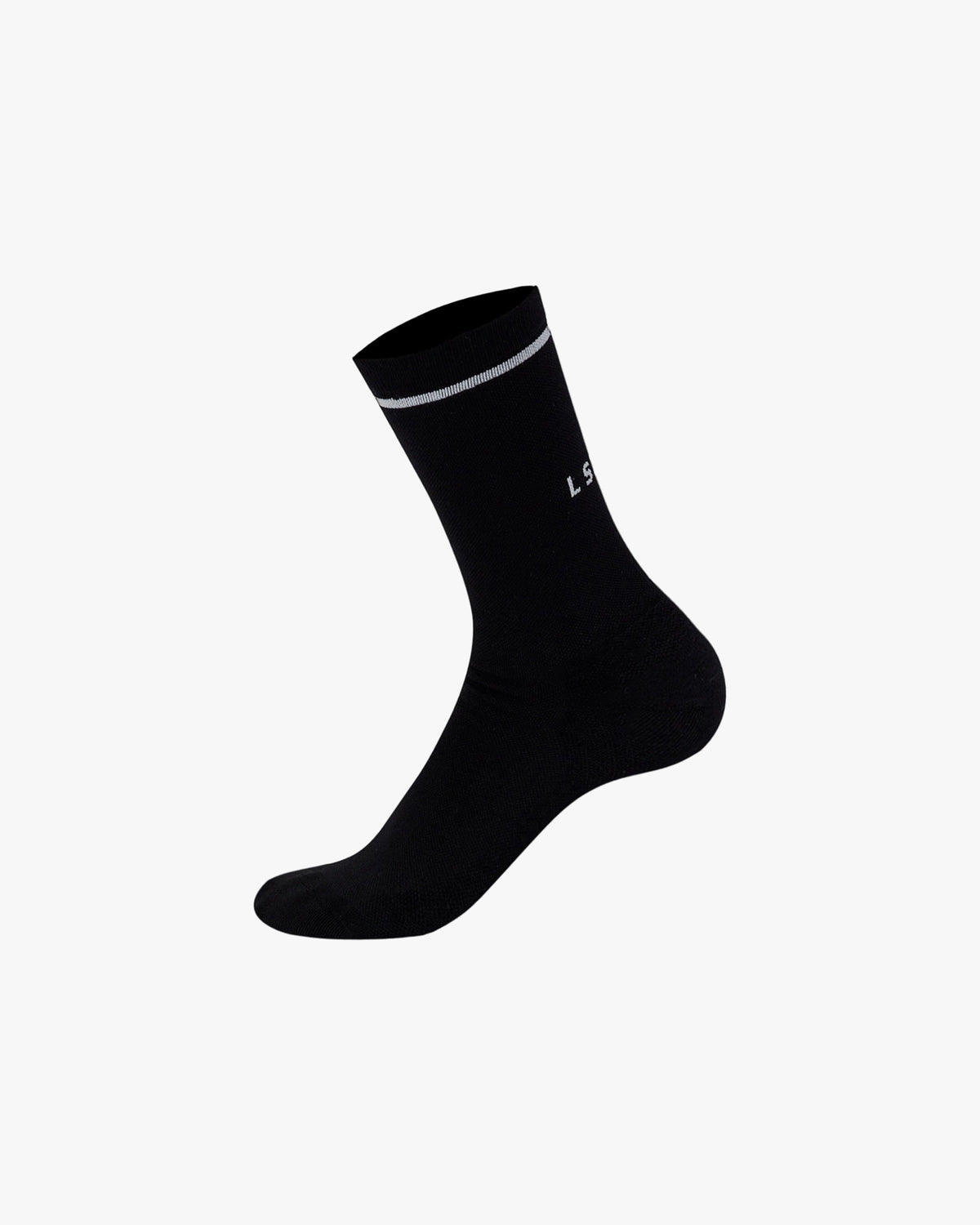 FAST PERFORMANCE CREW SOCKS 2.0 - BLACK-WHITE