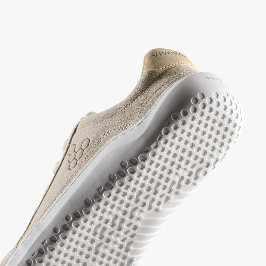 GOBI II SNEAKER LEATHER WOMENS SAND/ FIG - Vivobarefoot