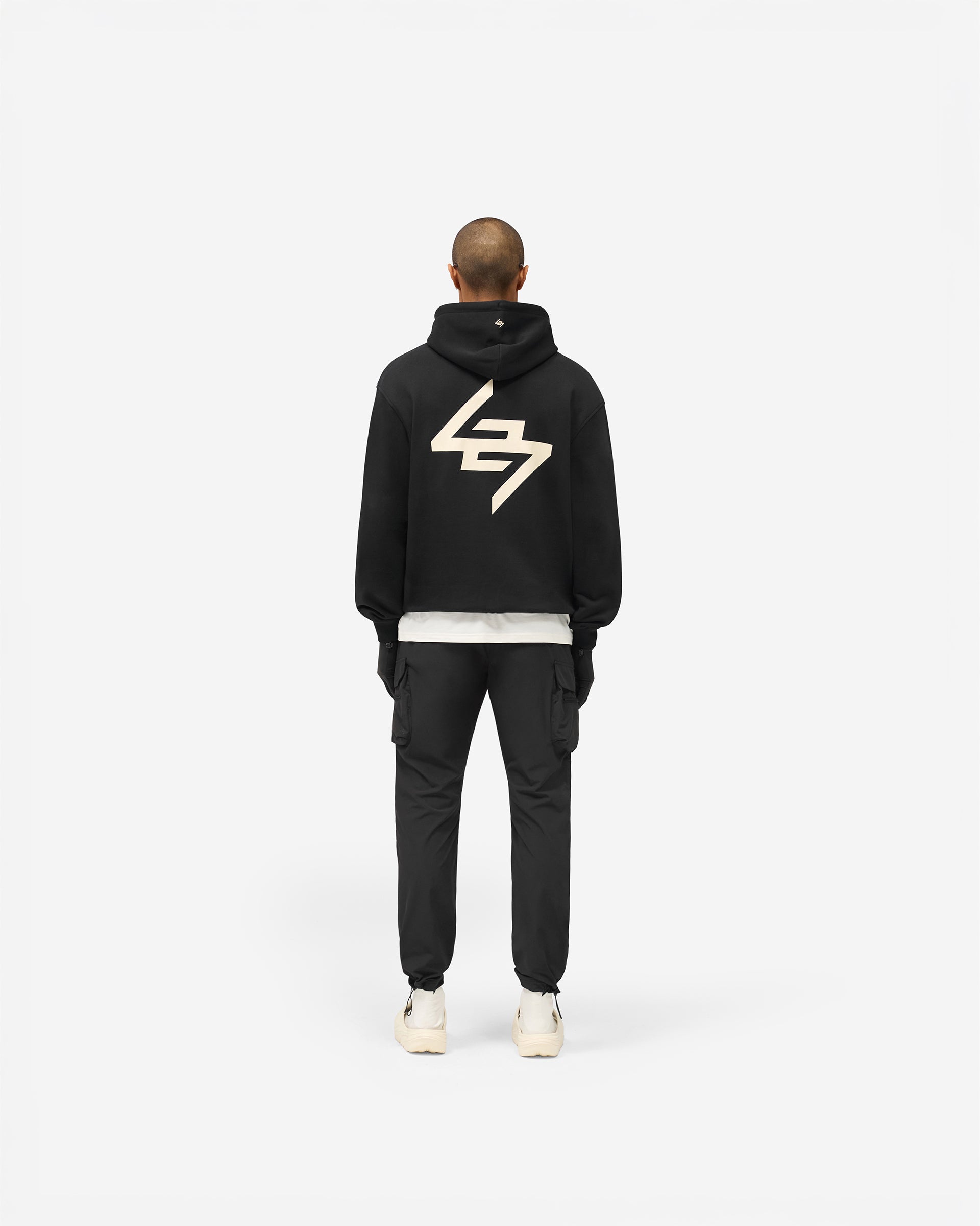 247 DNA Graphic Hoodie - Jet Black - Image 7