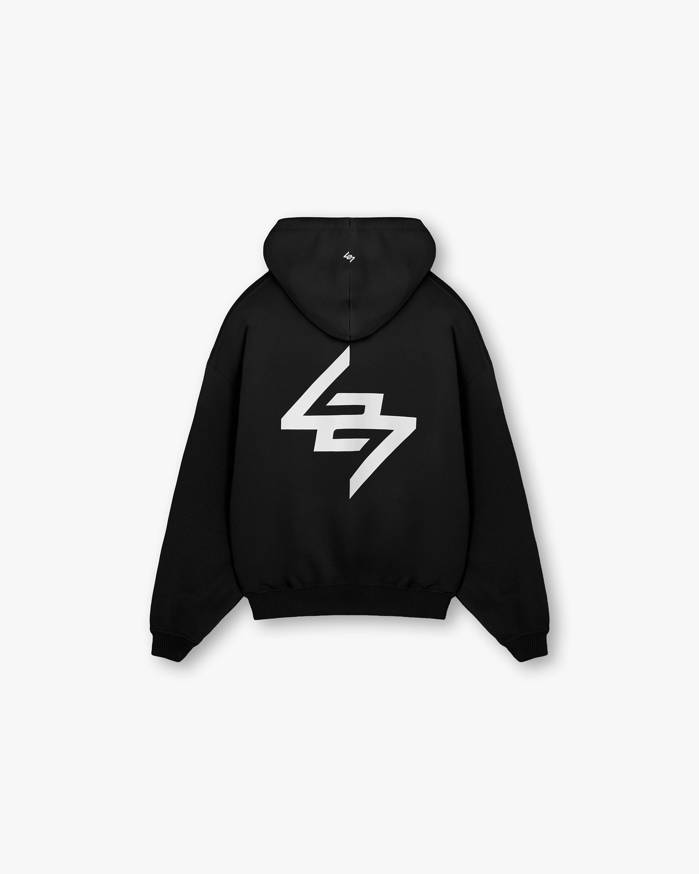 247 DNA Graphic Hoodie - Jet Black - Image 8